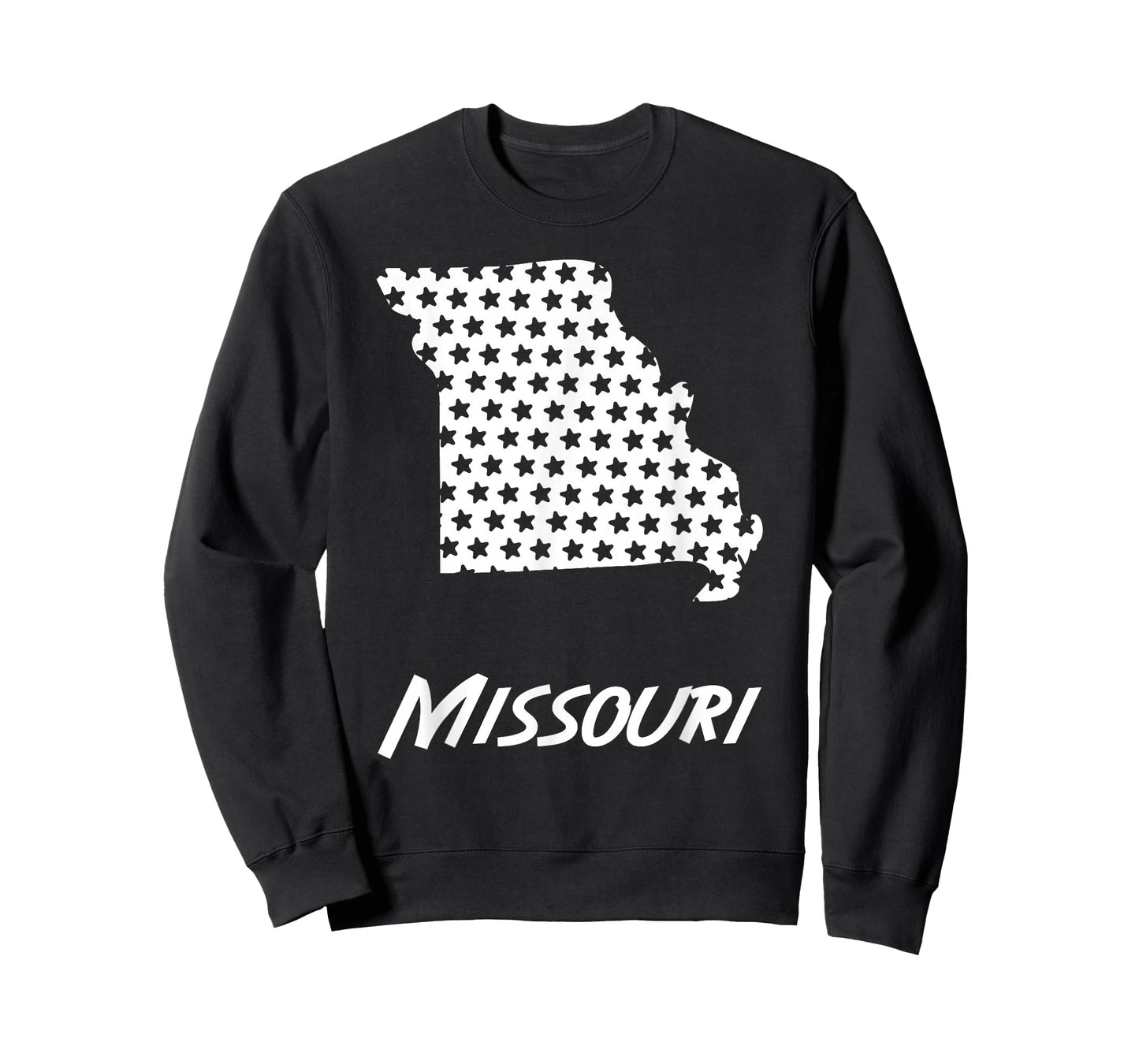 Missouri USA State Outline Stars Vintage Retro Design T-Shirt