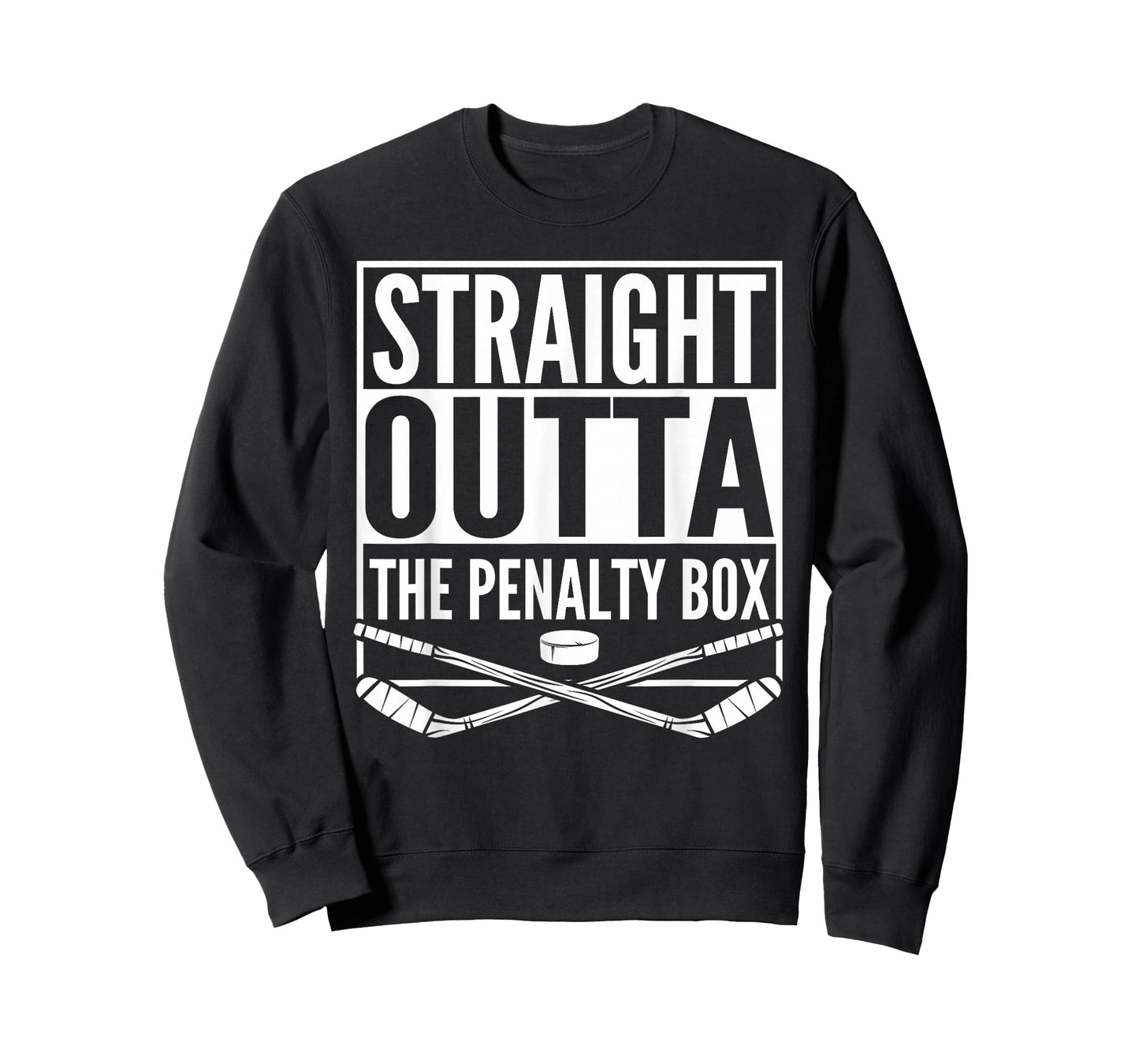 Straight Outta The Penalty Box Hockey Player Gift Hockey T-Shirt