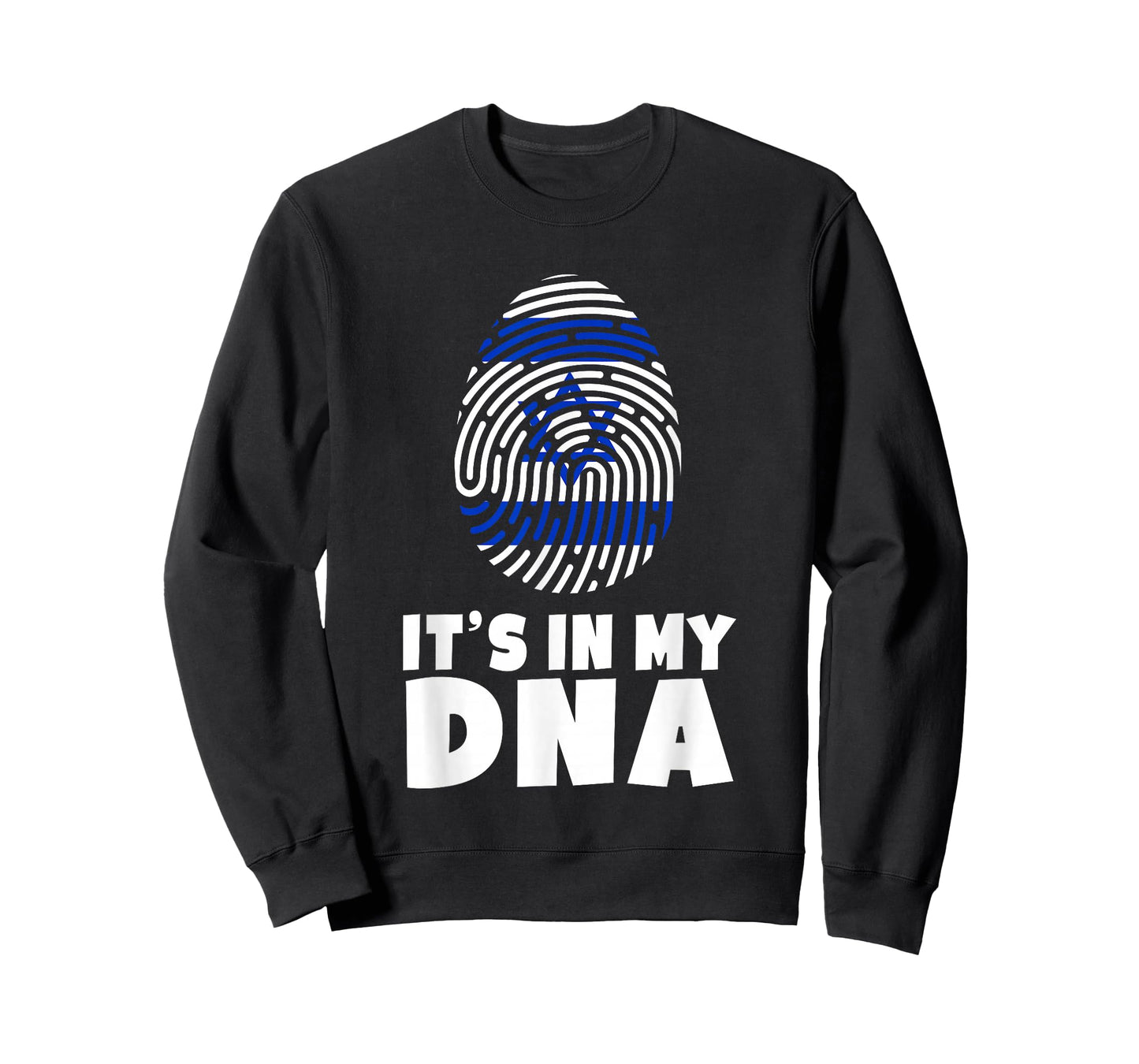 It's In My DNA Jewish Israel Flag Proud Hebrew Roots Gift T-Shirt