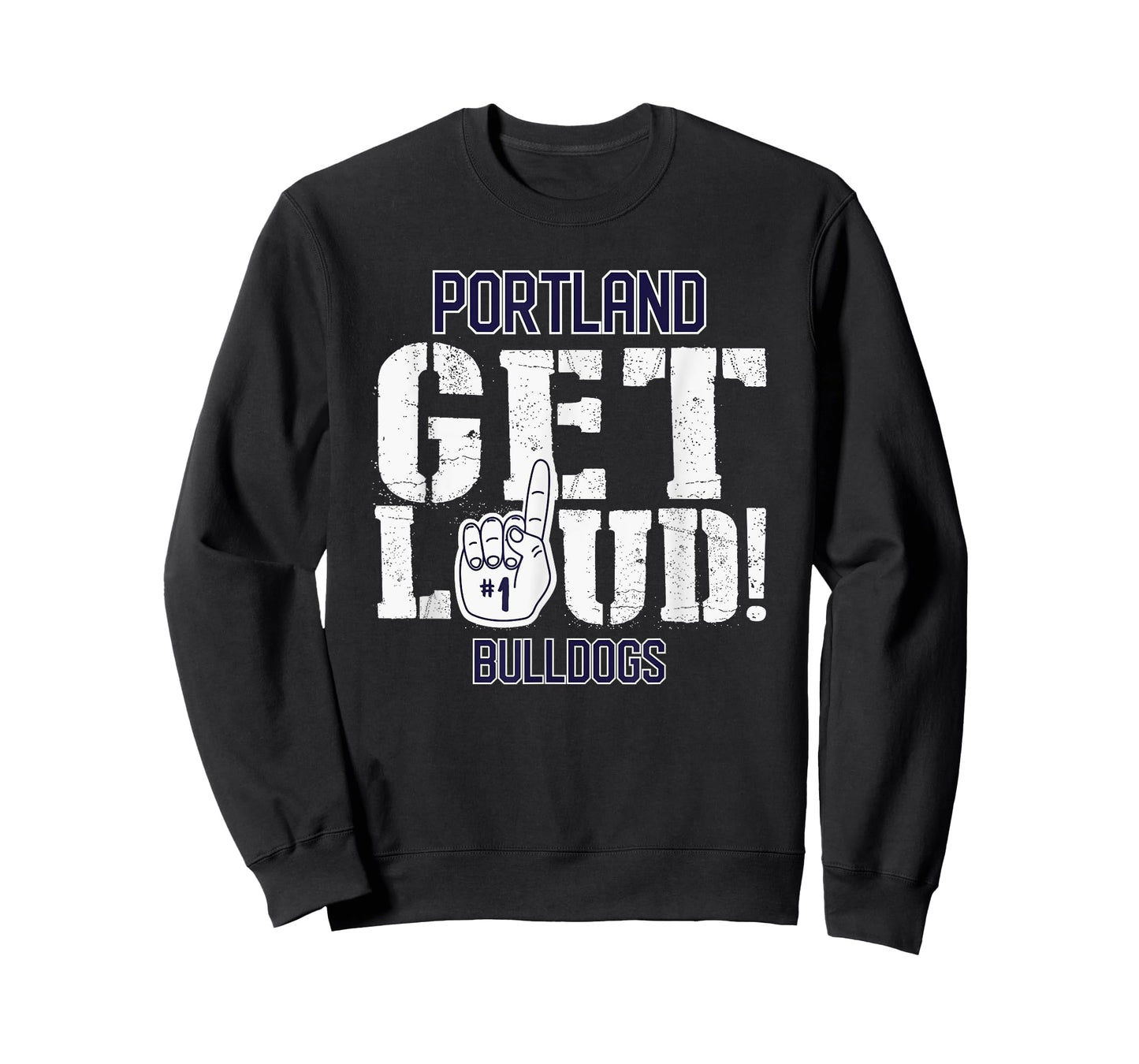Portland High School GET LOUD Bulldogs T-Shirt
