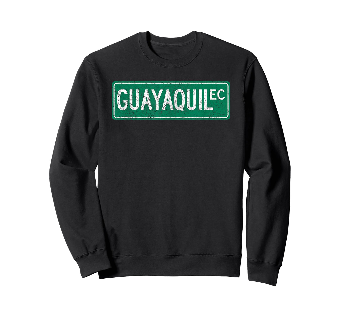 Retro Guayaquil, Ecuador Street Sign T-Shirt