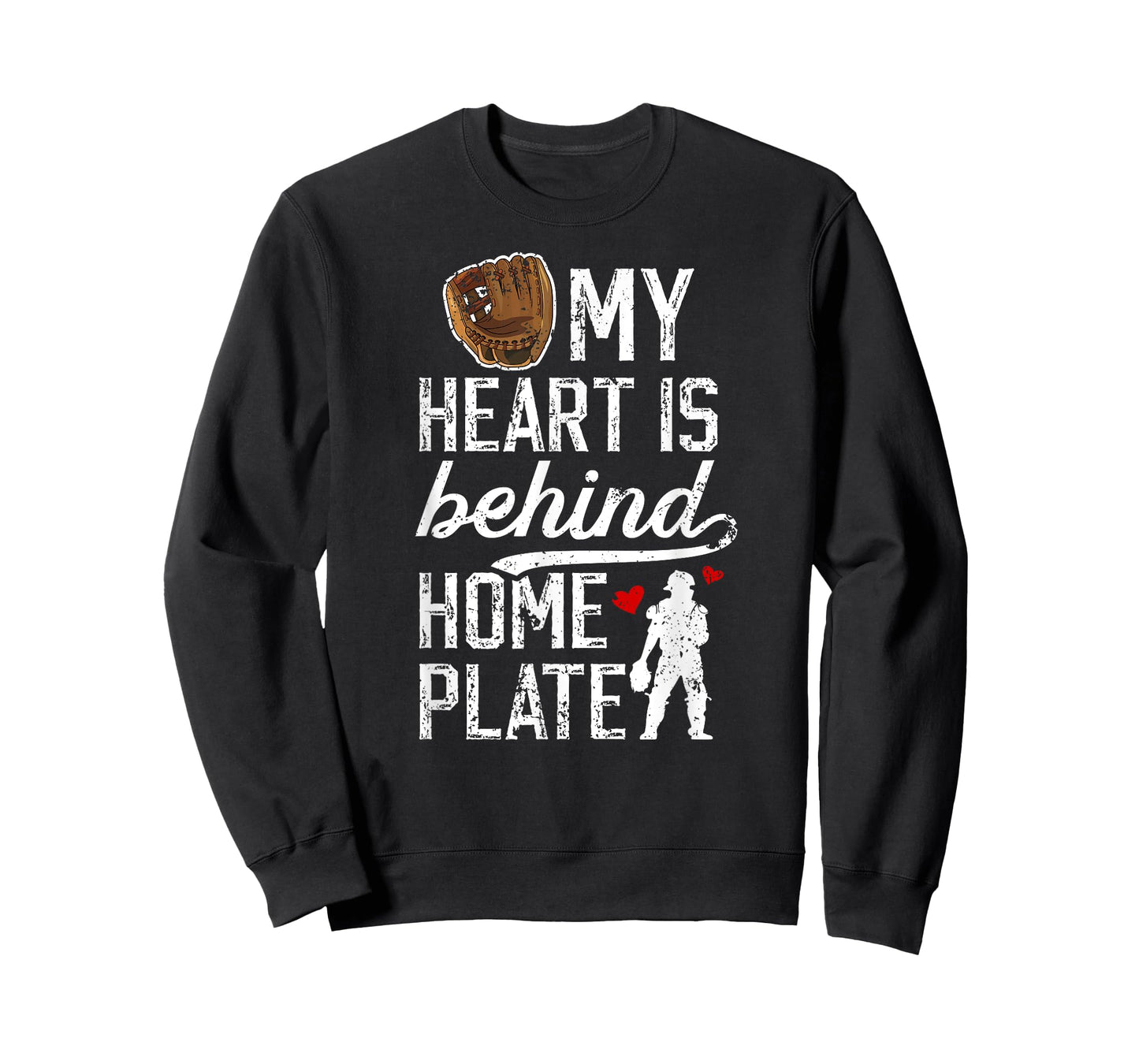 Behind Home Plate Baseball Catcher Mom Baseball Catcher Mama T-Shirt