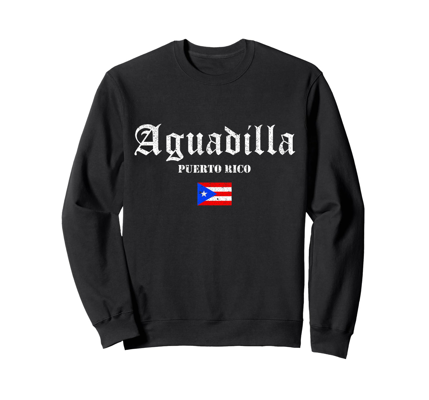 Vintage Aguadilla Puerto Rico Flag Pride Home Root Travel T-Shirt