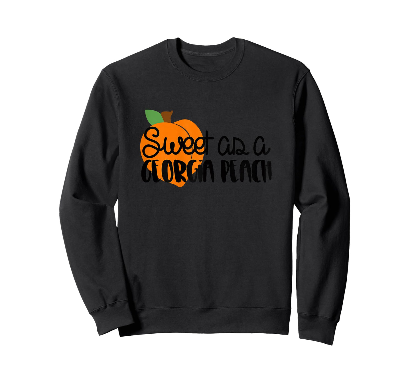 Sweet as a Georgia Peach t Shirt with Bright Peach T-Shirt