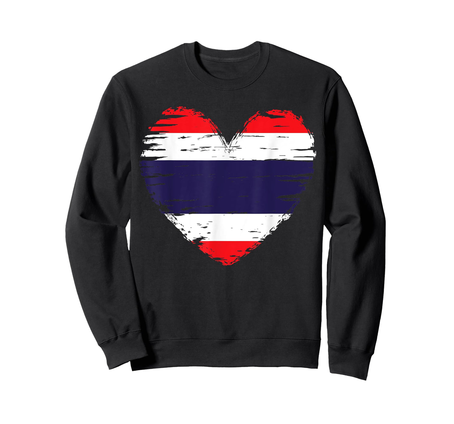 Thailand Heart Outfit - Thailand Heart Flag I love Thailand T-Shirt