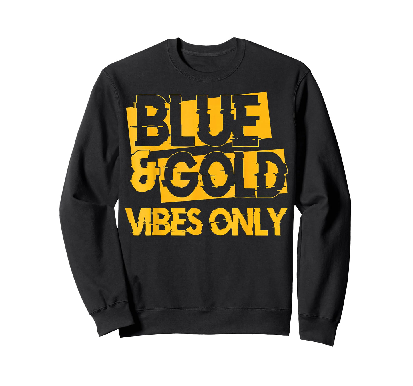 Blue and Gold Game Day Group for High School Football T-Shirt