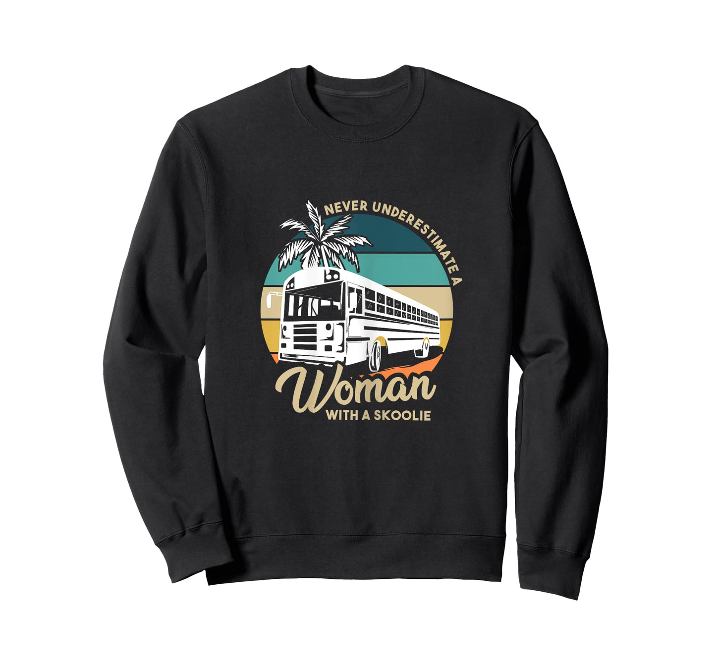 Vintage Camping Bus Design for a Skoolie Owner T-Shirt