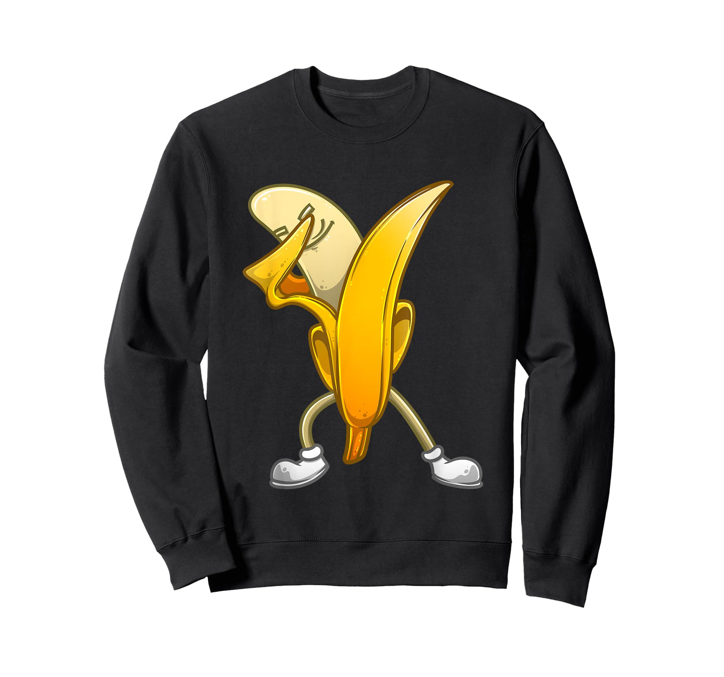 Funny Dabbing Banana Gift For Kids Boys Girls Cool Dancer T-Shirt