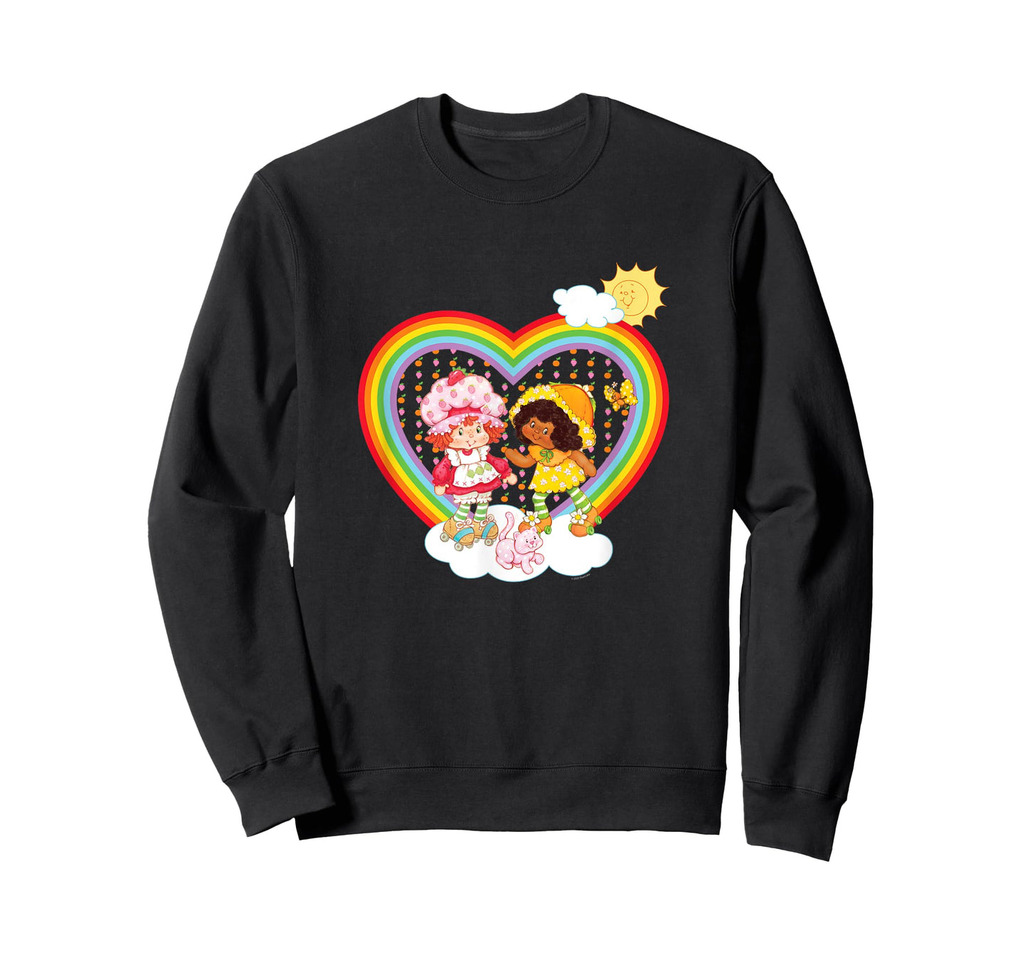 Strawberry Shortcake & Orange Blossom Rainbow Heart T-Shirt