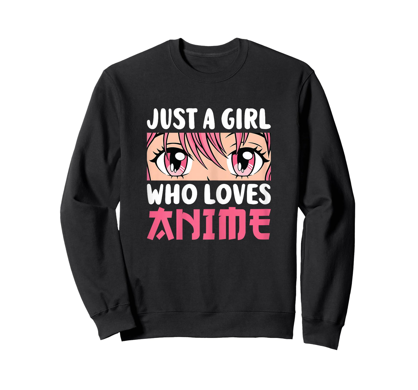 Just A Girl Who Loves Anime Otaku Manga Anime Women Girls T-Shirt