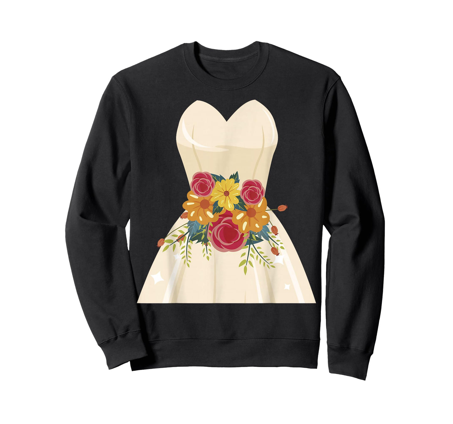 Simple Wedding Dress gift for Bridal Showers gift T-Shirt