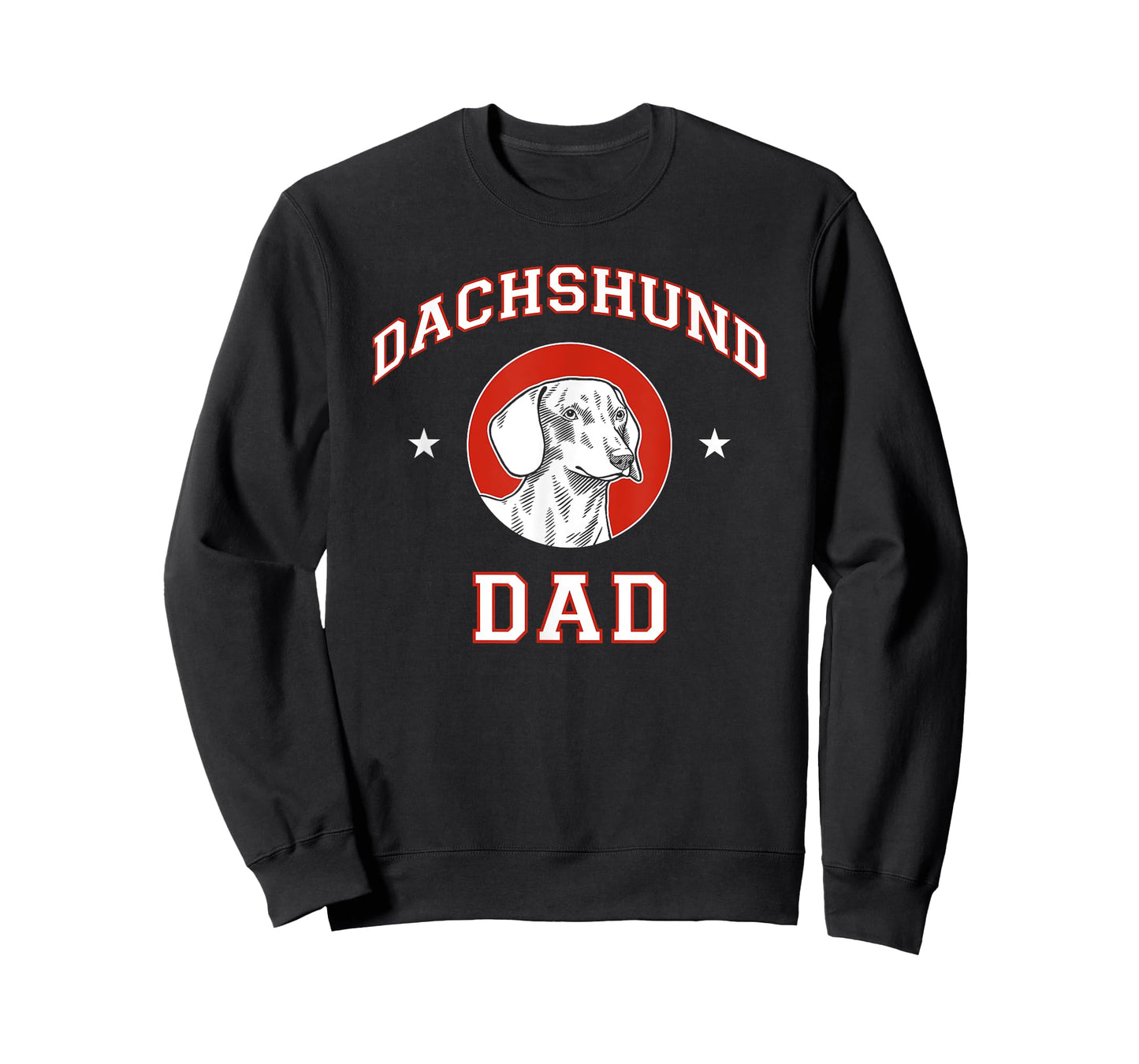Smooth Dachshund Dad Dog Father T-Shirt for Men Women Girls Kids