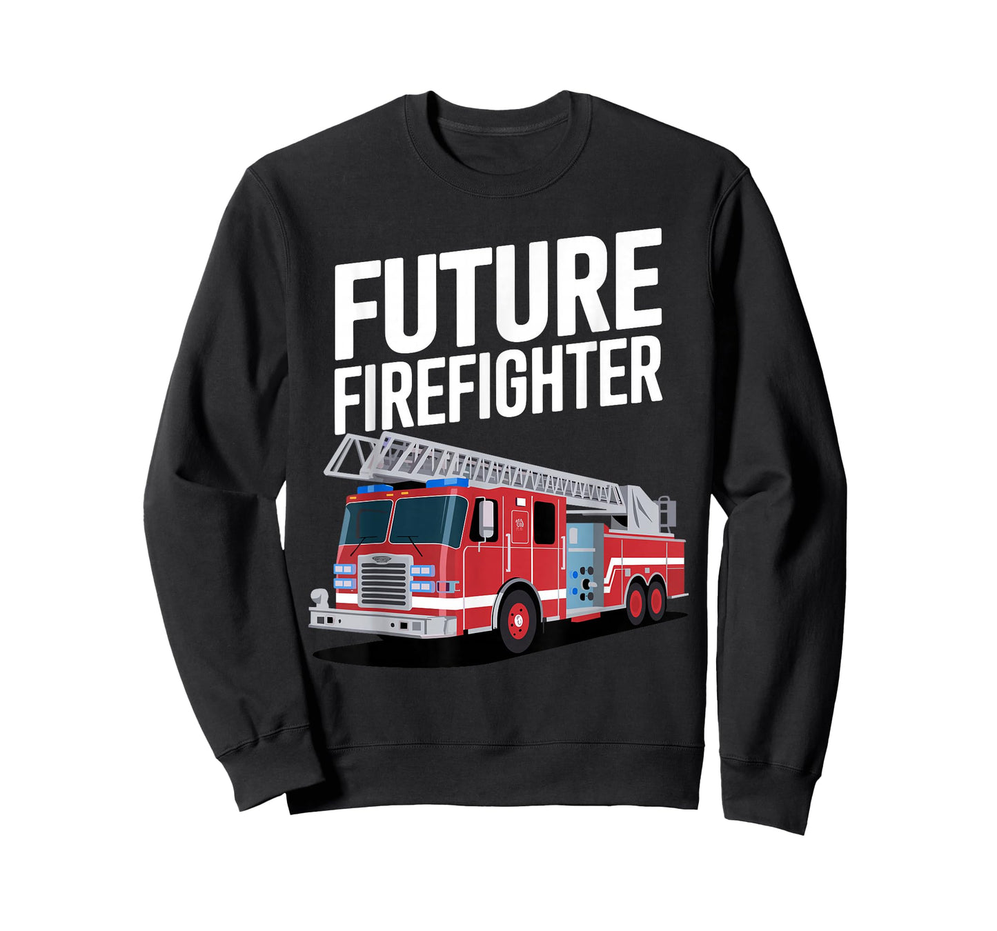 Future Firefighter Art for Boys Kids Fire Department Fireman T-Shirt