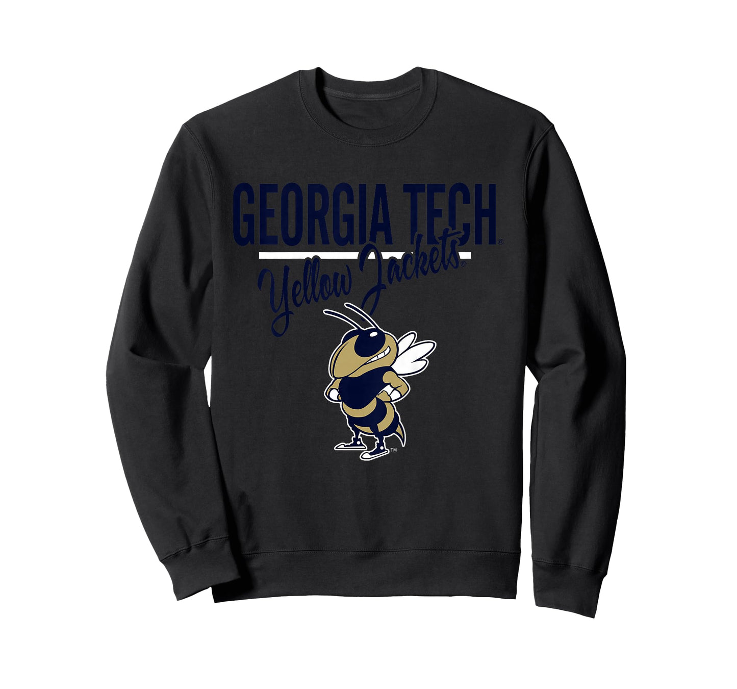 Kids Georgia Tech Yellow Jackets Kid's Mascot Gray T-Shirt