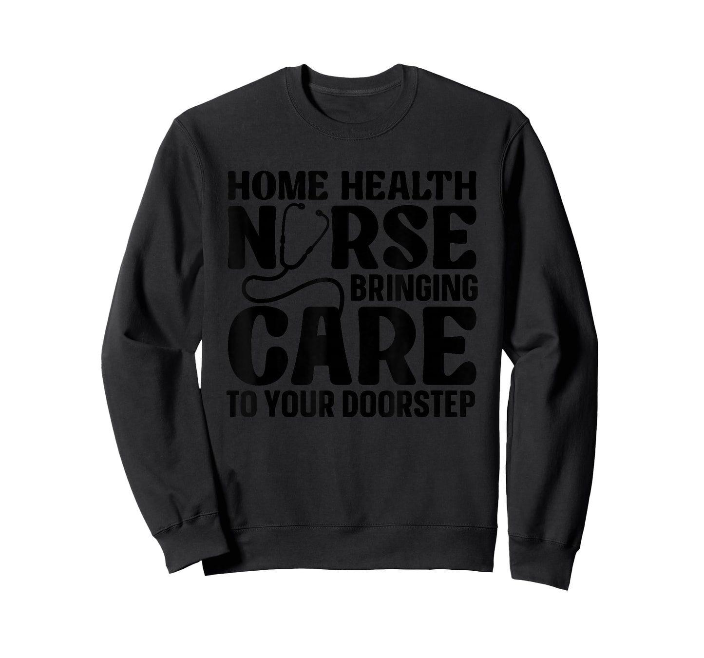 Cool Home Health Nurse Art for Men Women Home Health Nurse T-Shirt