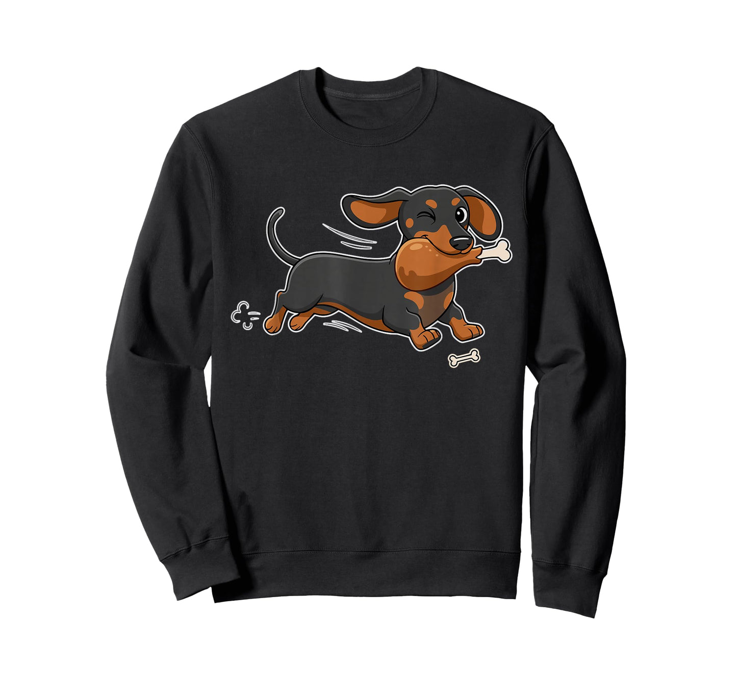 Funny Dachshund Thanksgiving Dog Turkey Leg Holiday T-Shirt