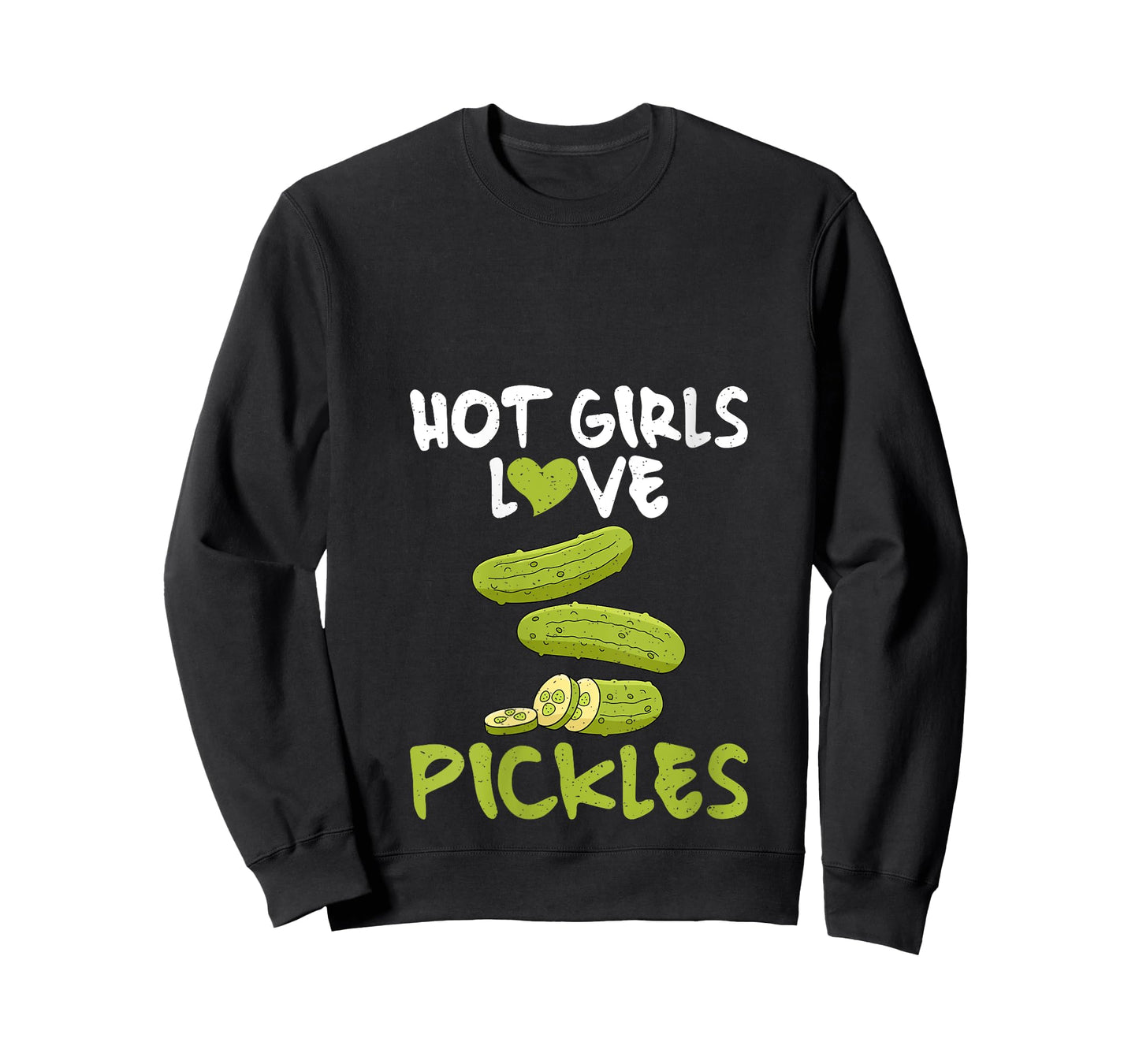 Hot Girls love Pickles V-Neck T-Shirt