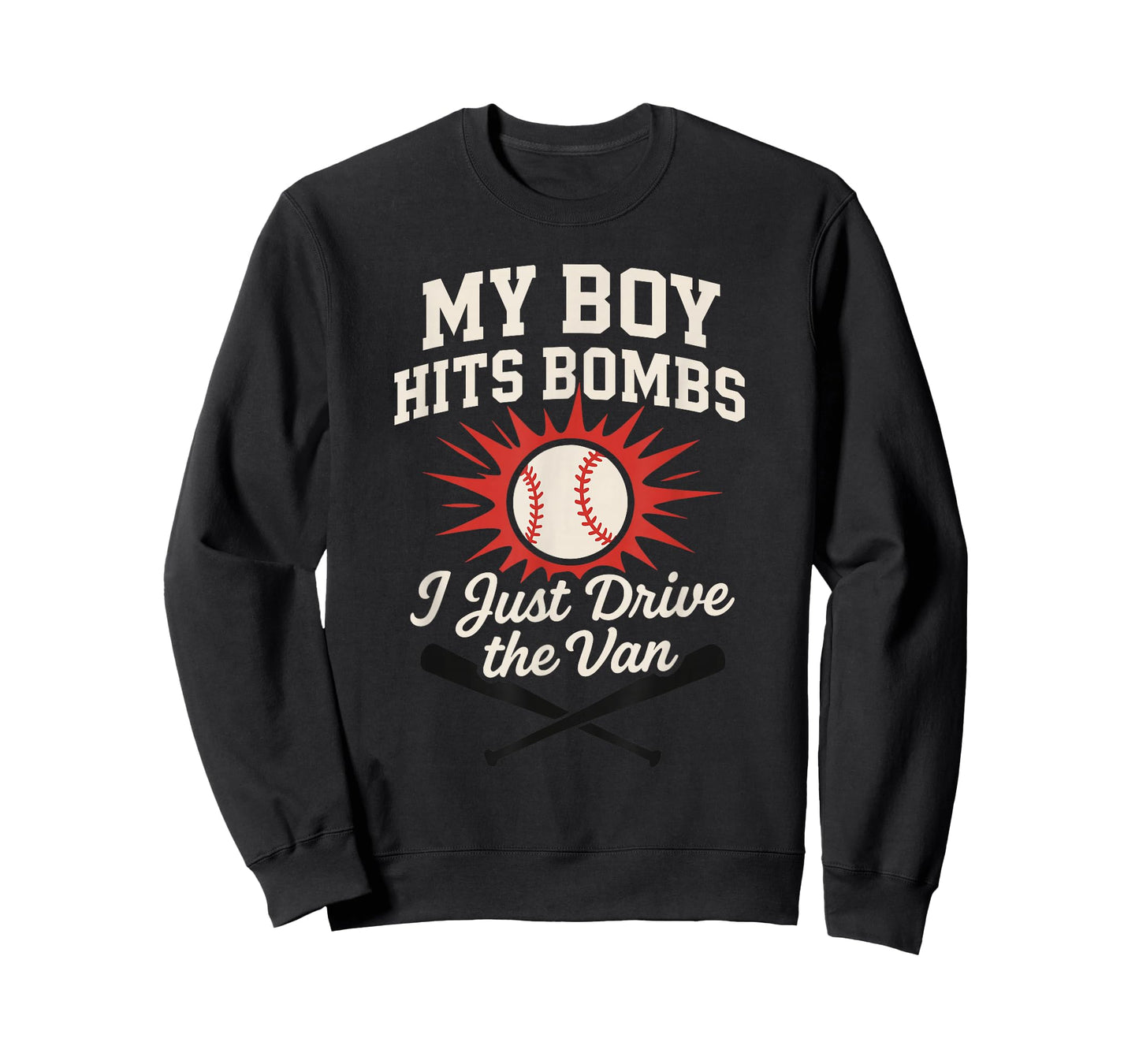 Boy Mom Baseball Proud Son Home Run Travel Team Love T-Shirt