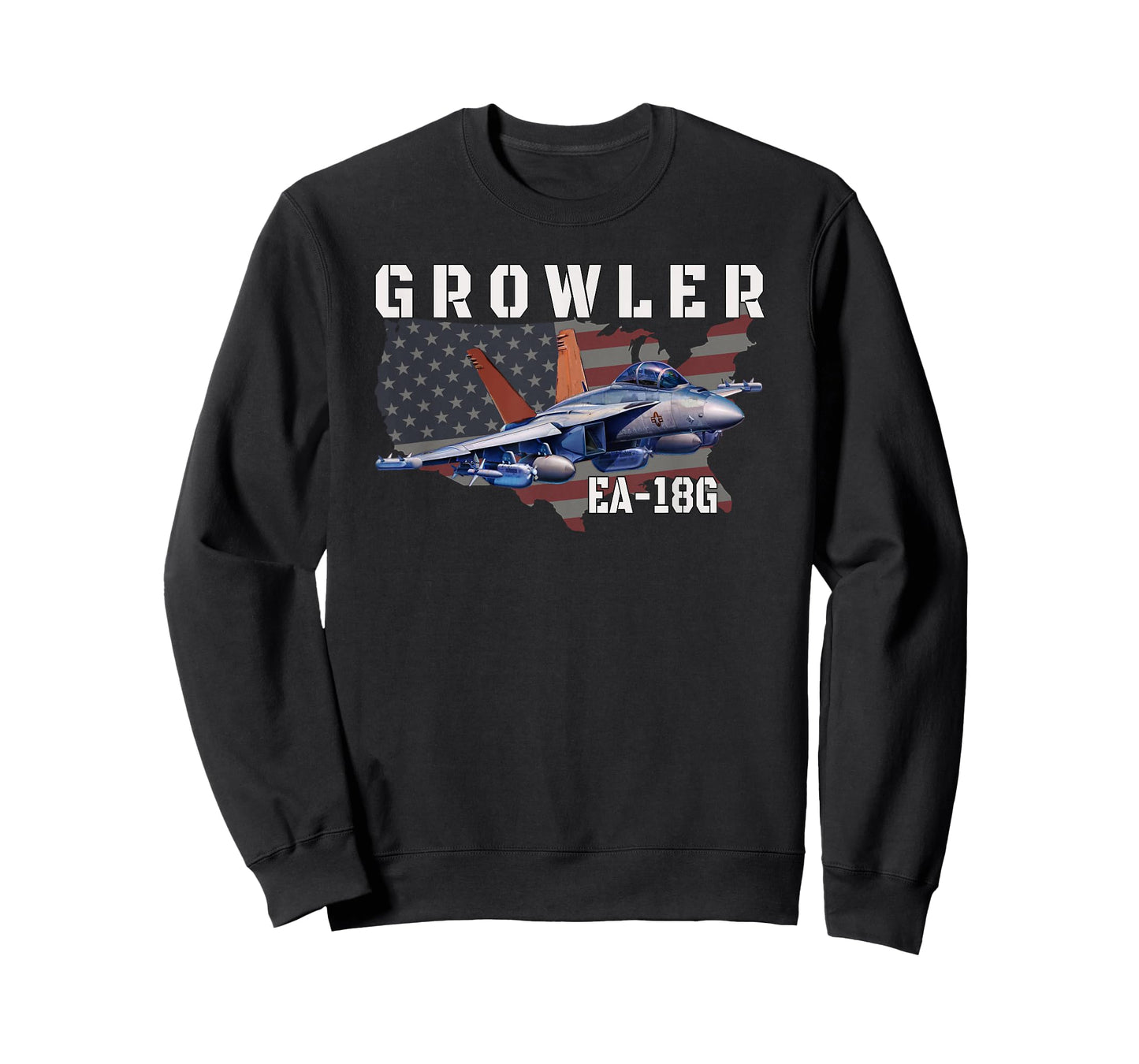 EA-18G Growler Electronic Warfare Aircraft Military Aviation T-Shirt