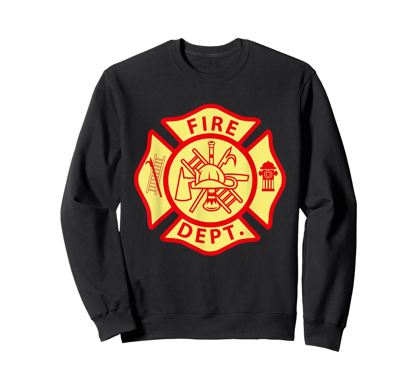 Fire Department Logo Uniform Fireman Symbol Firefighter Gear T-Shirt