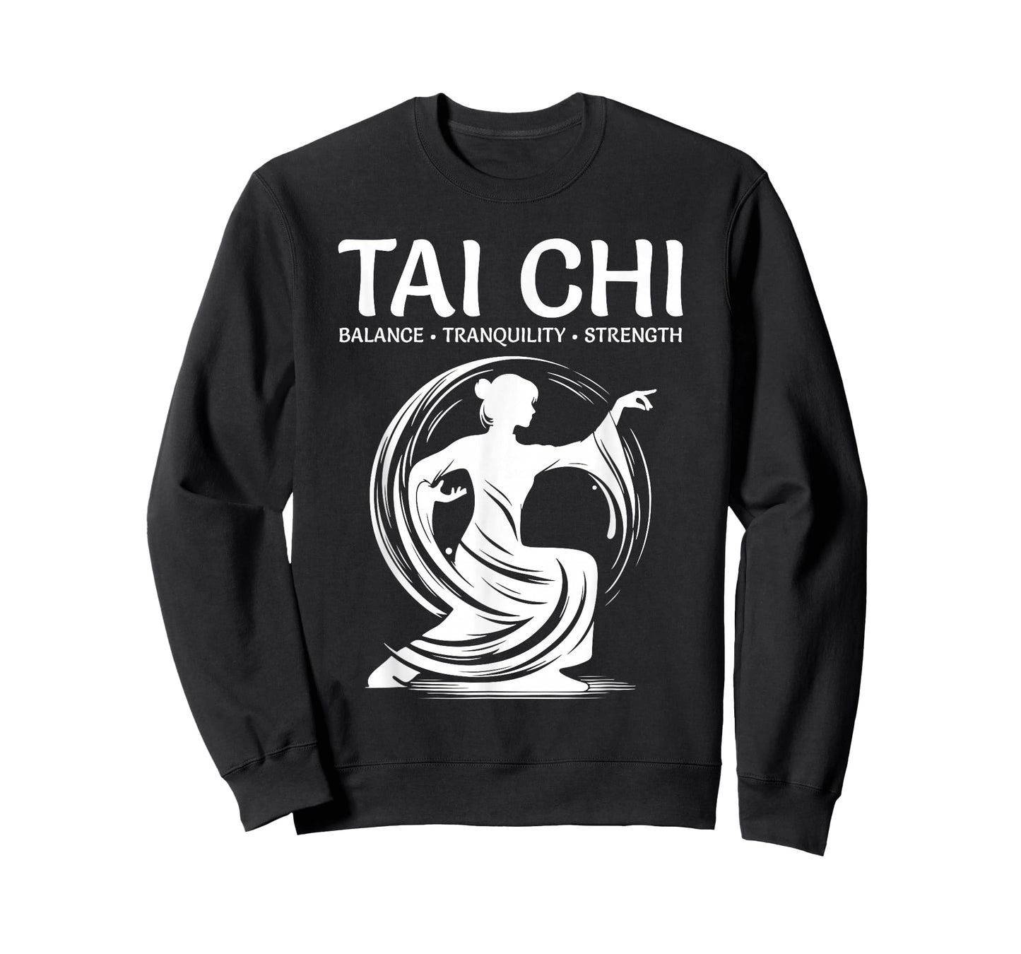 Tai Chi Qigong Crane Martial Arts Yoga Meditation Chinese T-Shirt