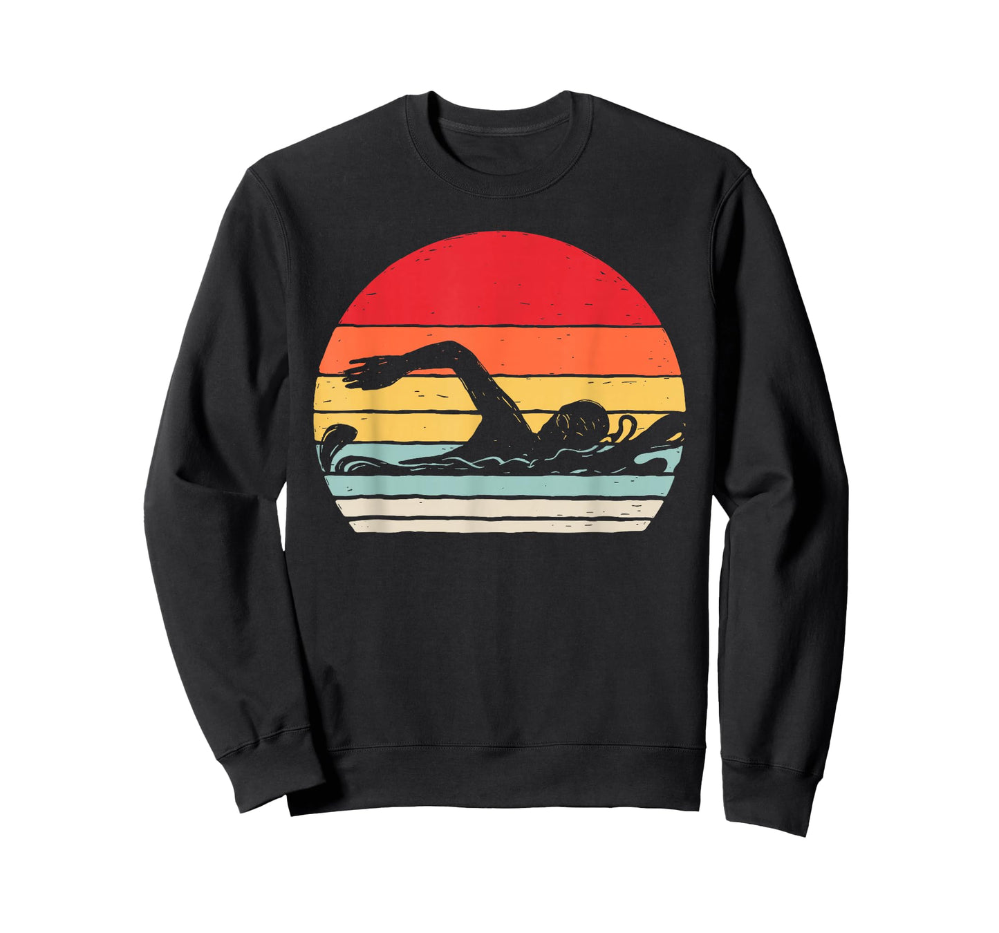 Vintage Retro Swimming Shirt Swimmer Gift T-Shirt