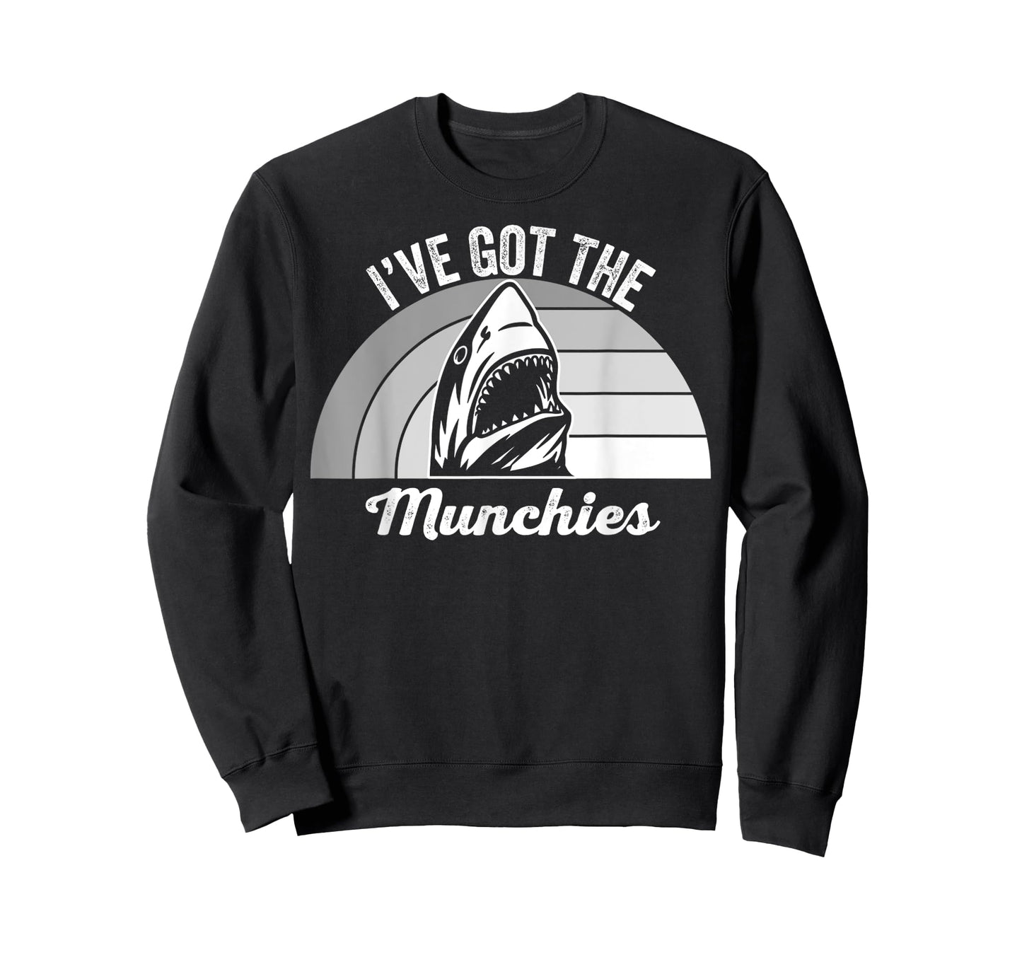 I've Got The Munchies Shark Graphic Fun T-Shirt