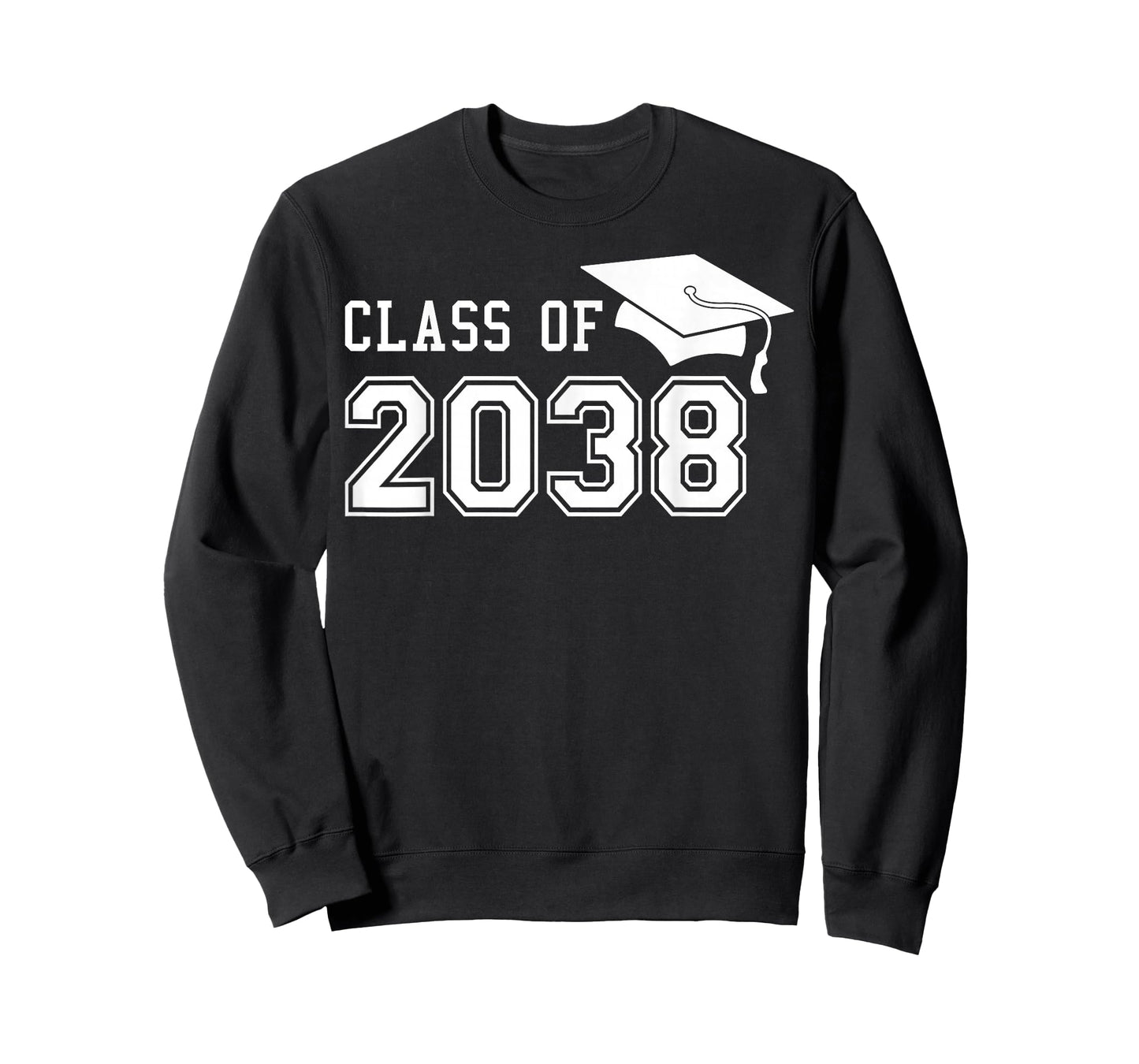 Class of 2038 Grow With Me First Day of School Graduation T-Shirt