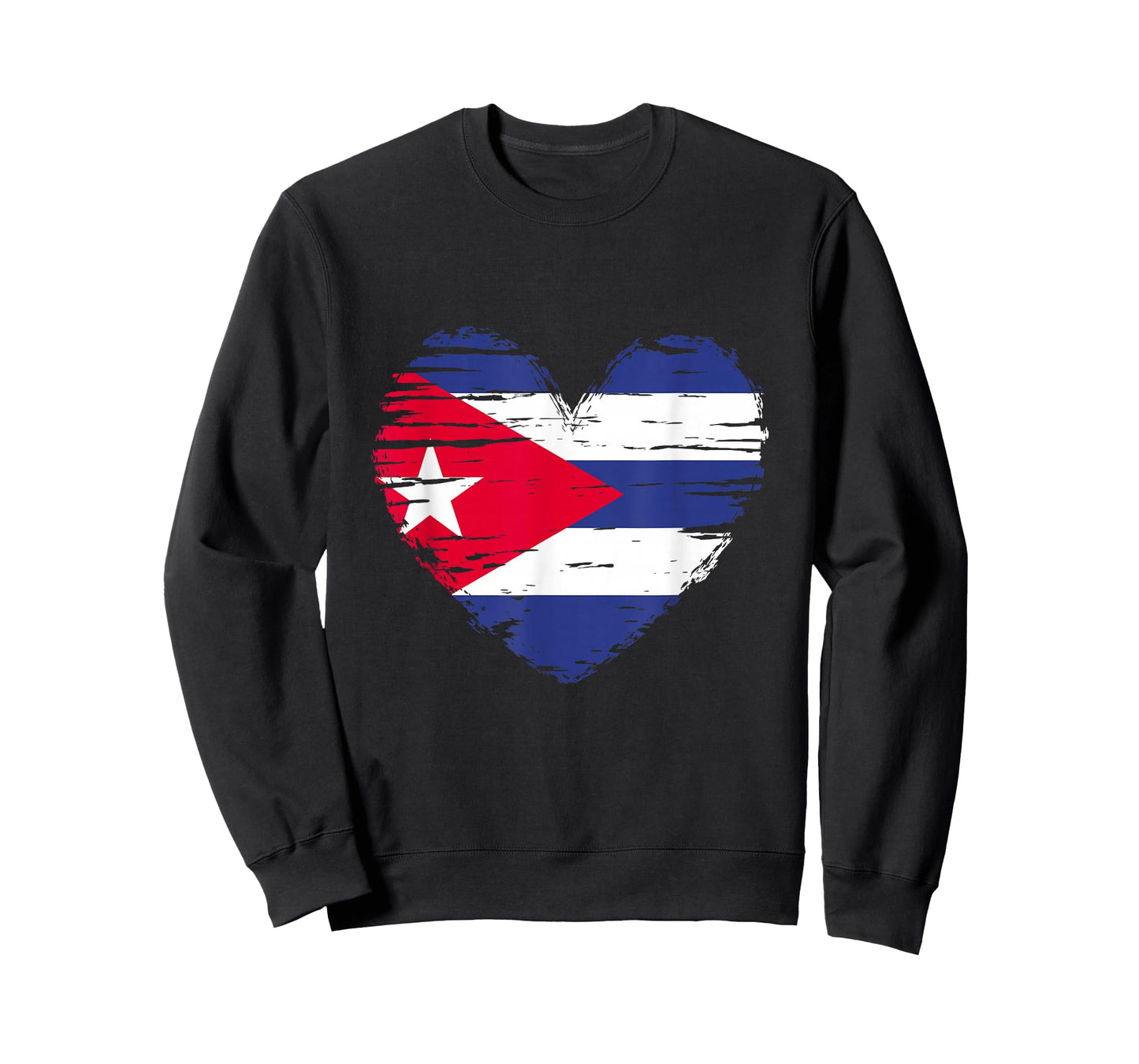 Cuba Heart Cuban Flag Cuban Pride T-Shirt