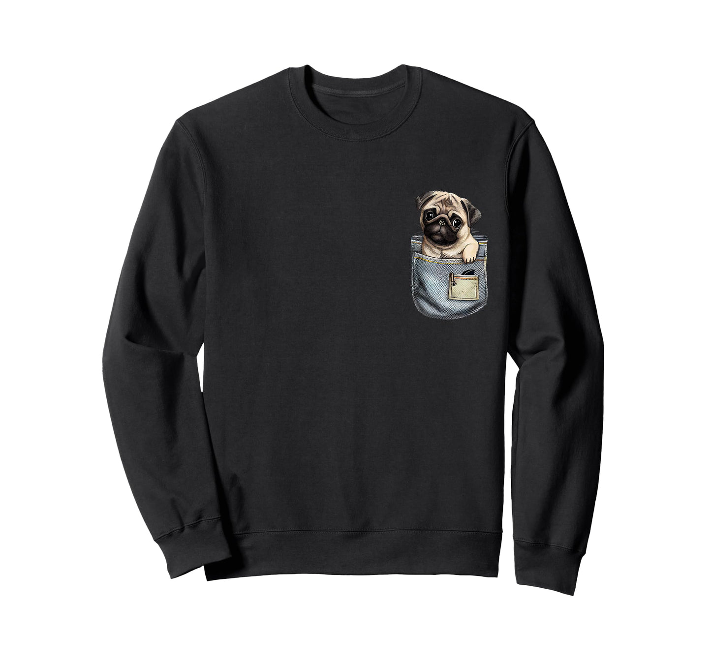Baby Pug in A Pocket - Dog Breeder Pet Trainer Puppy Lover T-Shirt