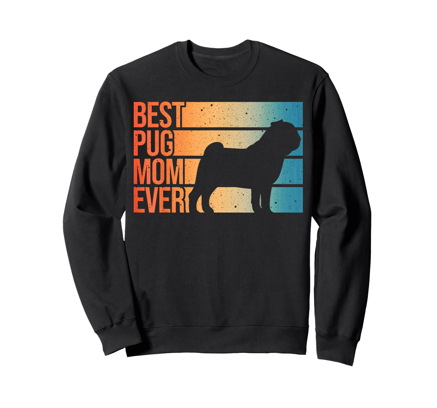 Cute Pug Art For Mom Women Breed Pet Dog Puppy Pug Lovers T-Shirt