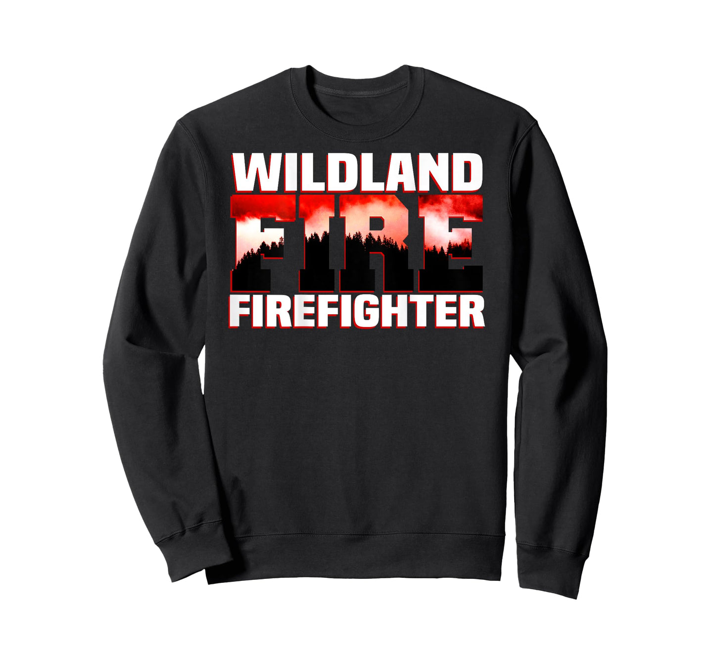 Wildland Fire Rescue Department Firefighters Firemen Uniform T-Shirt