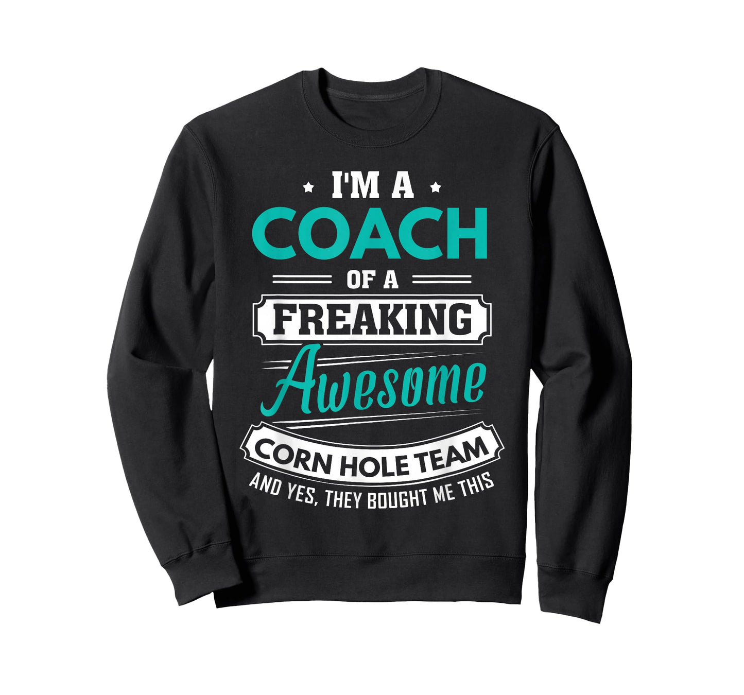 Corn Hole Coach Corn Hole Team Coach Gift T-Shirt
