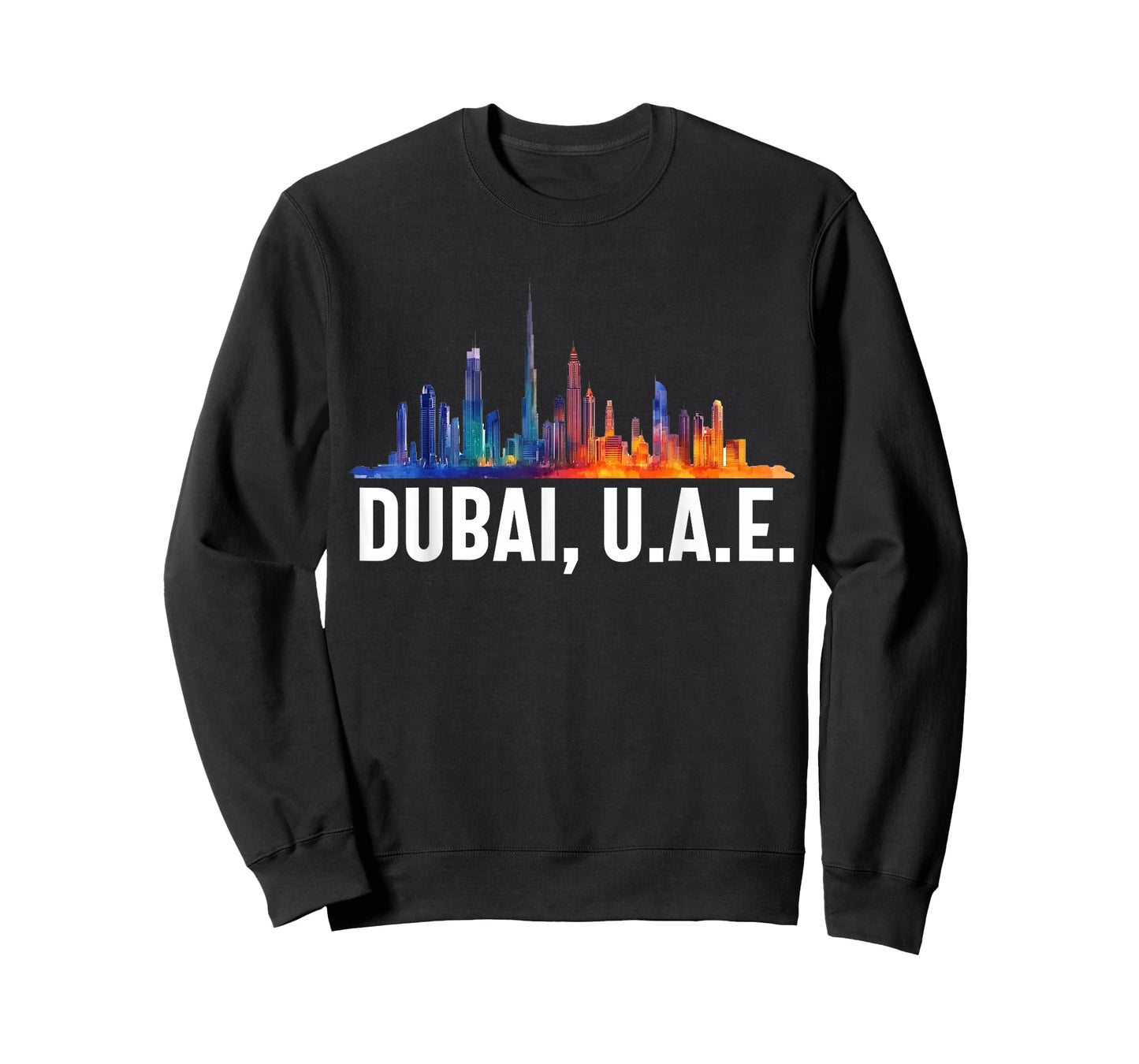 Dubai Souvenir Skyline UAE United Arab Emirate Reminder T-Shirt