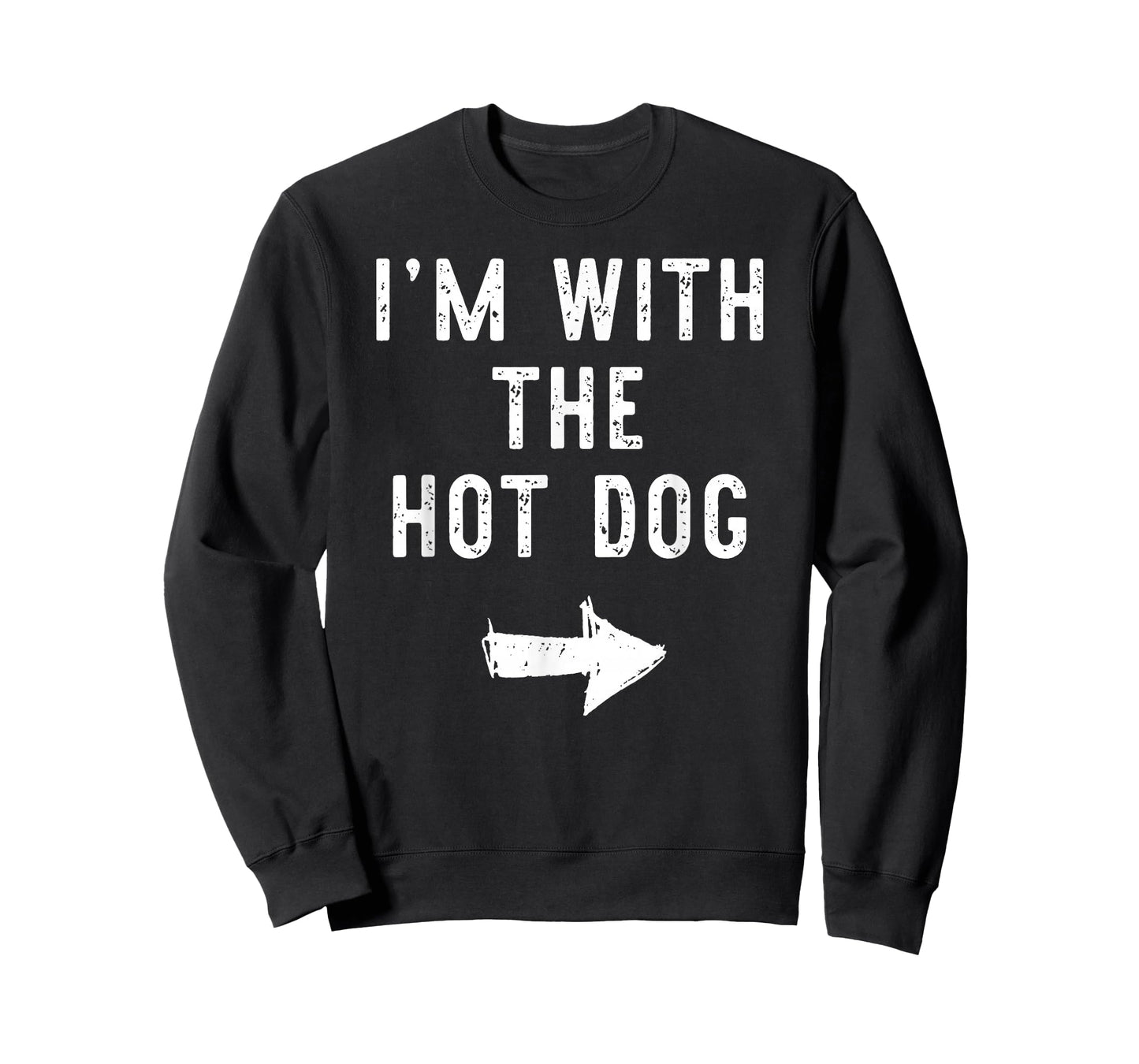 Halloween I'm with The Hot-Dog Funny Matching Costume Men T-Shirt