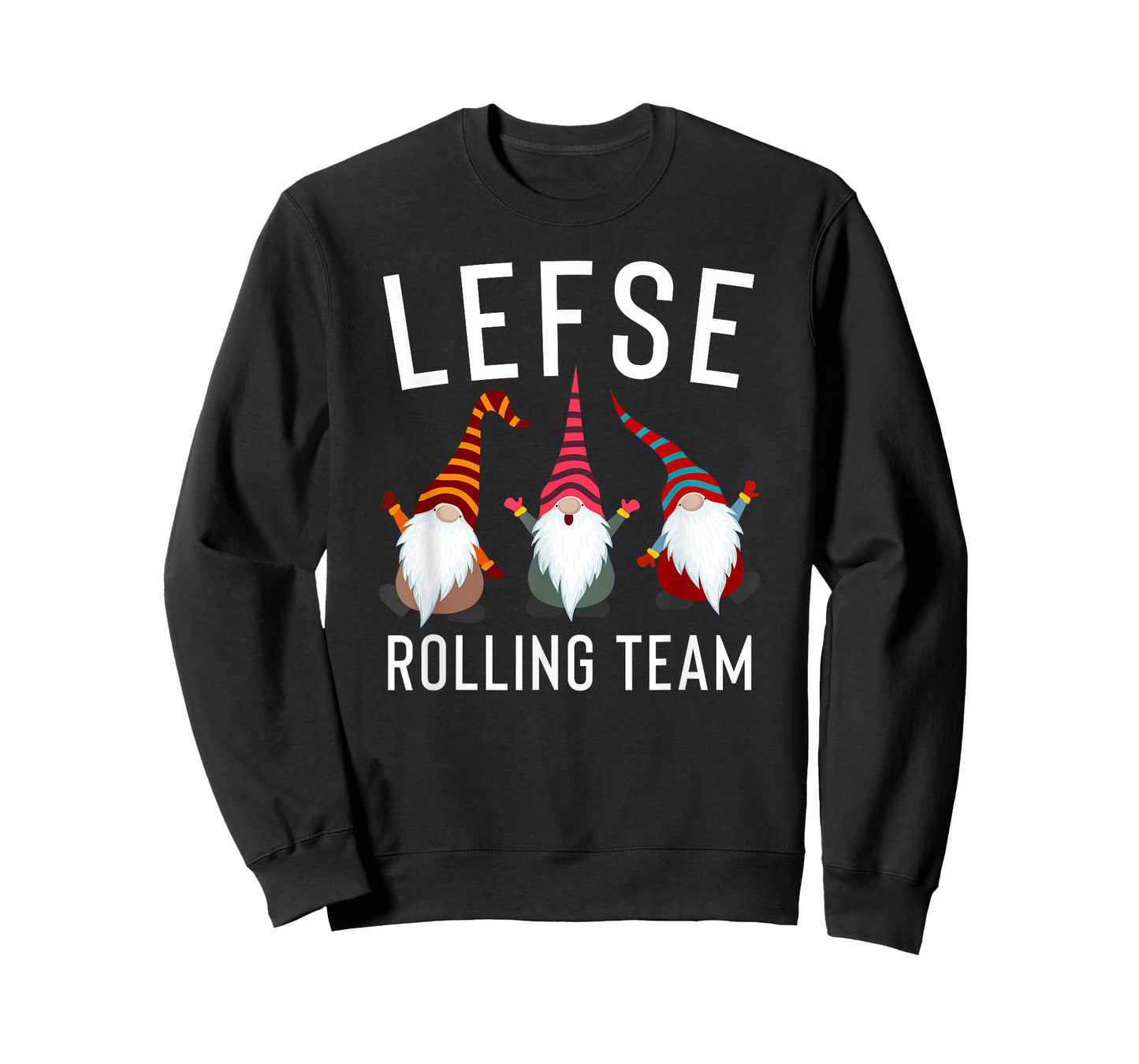 Lefse Making Rolling Team Gnome Xmas Gift T-Shirt