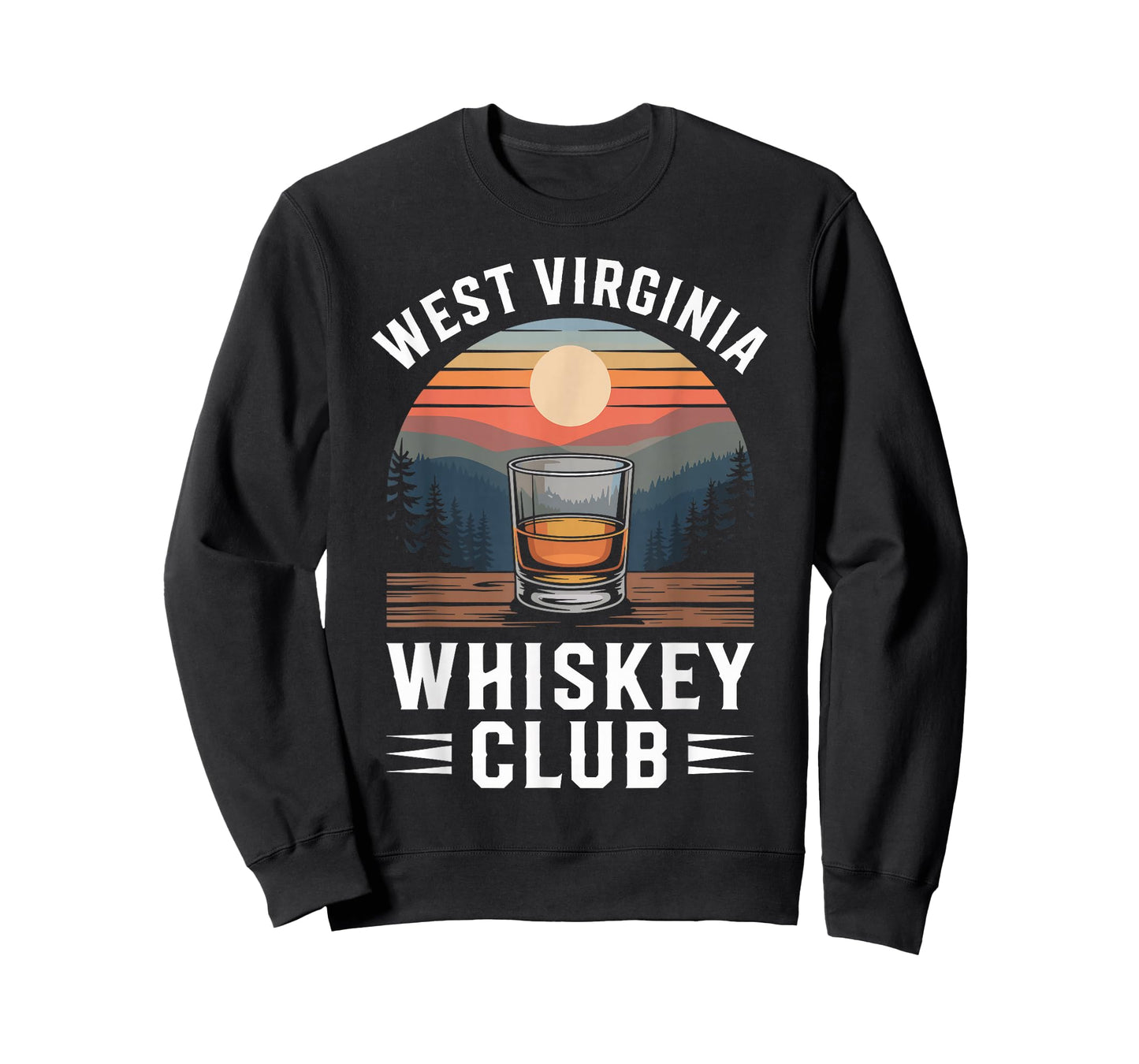 Virginia Whiskey Club Sunset Bourbon T-Shirt
