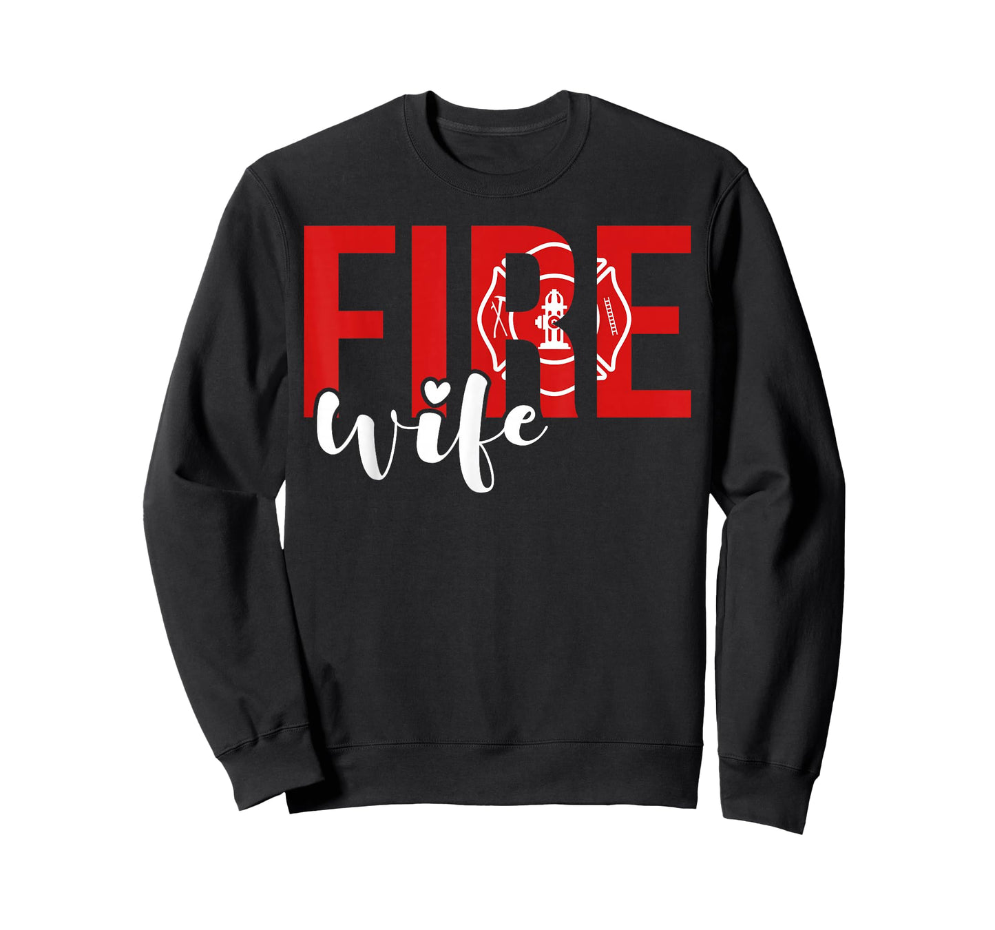 Proud Fire Wife Of Firefighter Wife Fireman Wife T-Shirt