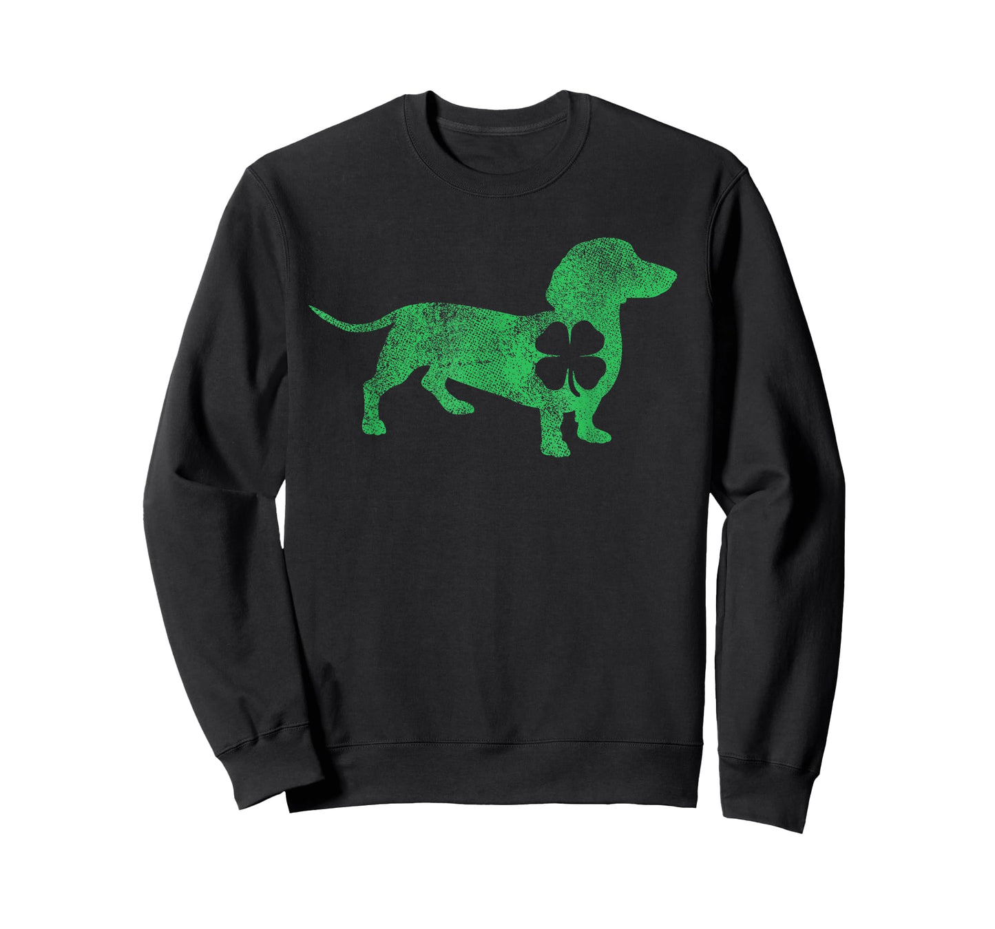 Dachshund Dog Shamrock St. Patrick's Day Saint Paddy's Irish Men Women Kids T-Shirt