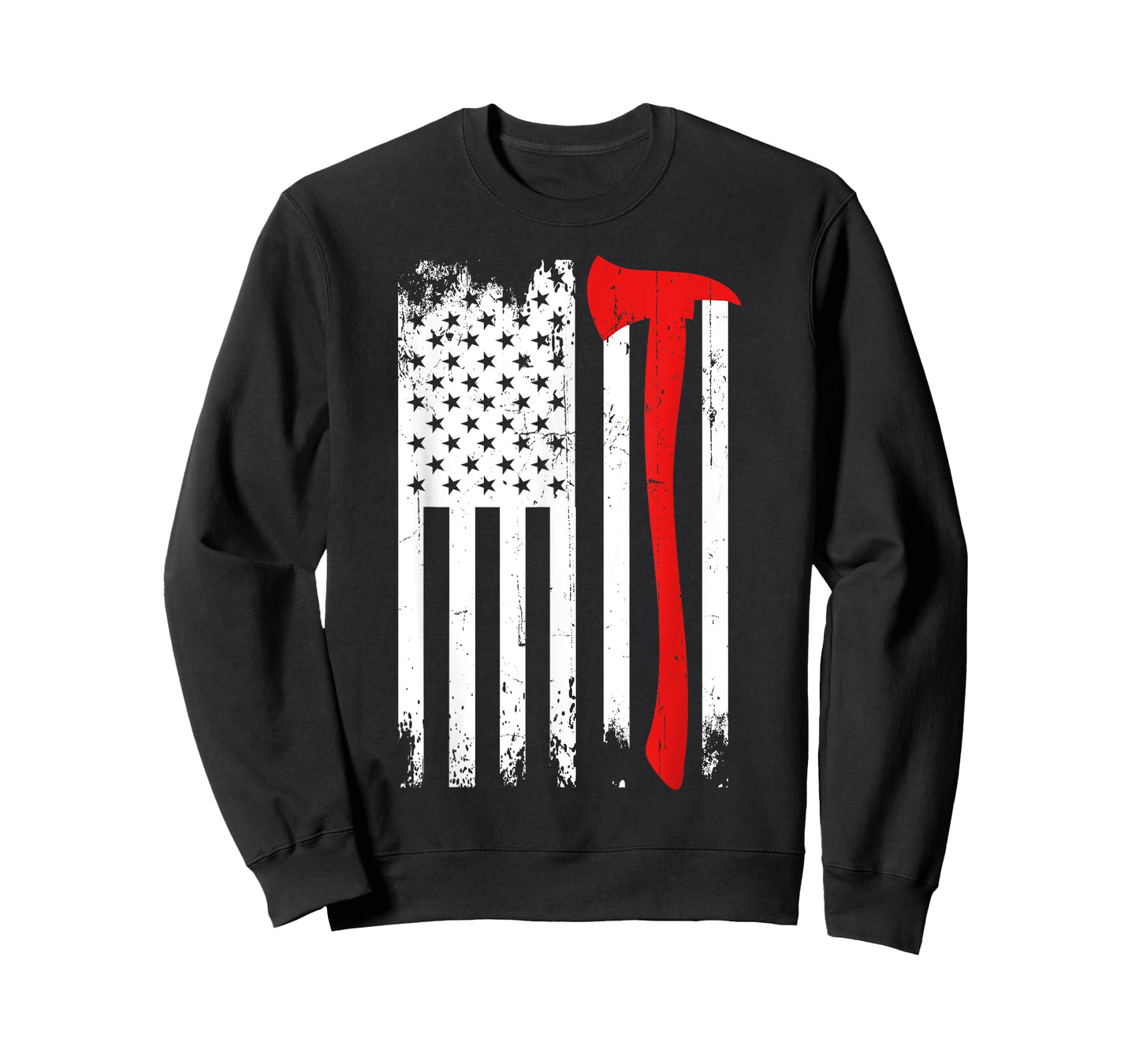 Firefighter Patriotic Fireman Firefighting Rescuer Volunteer T-Shirt