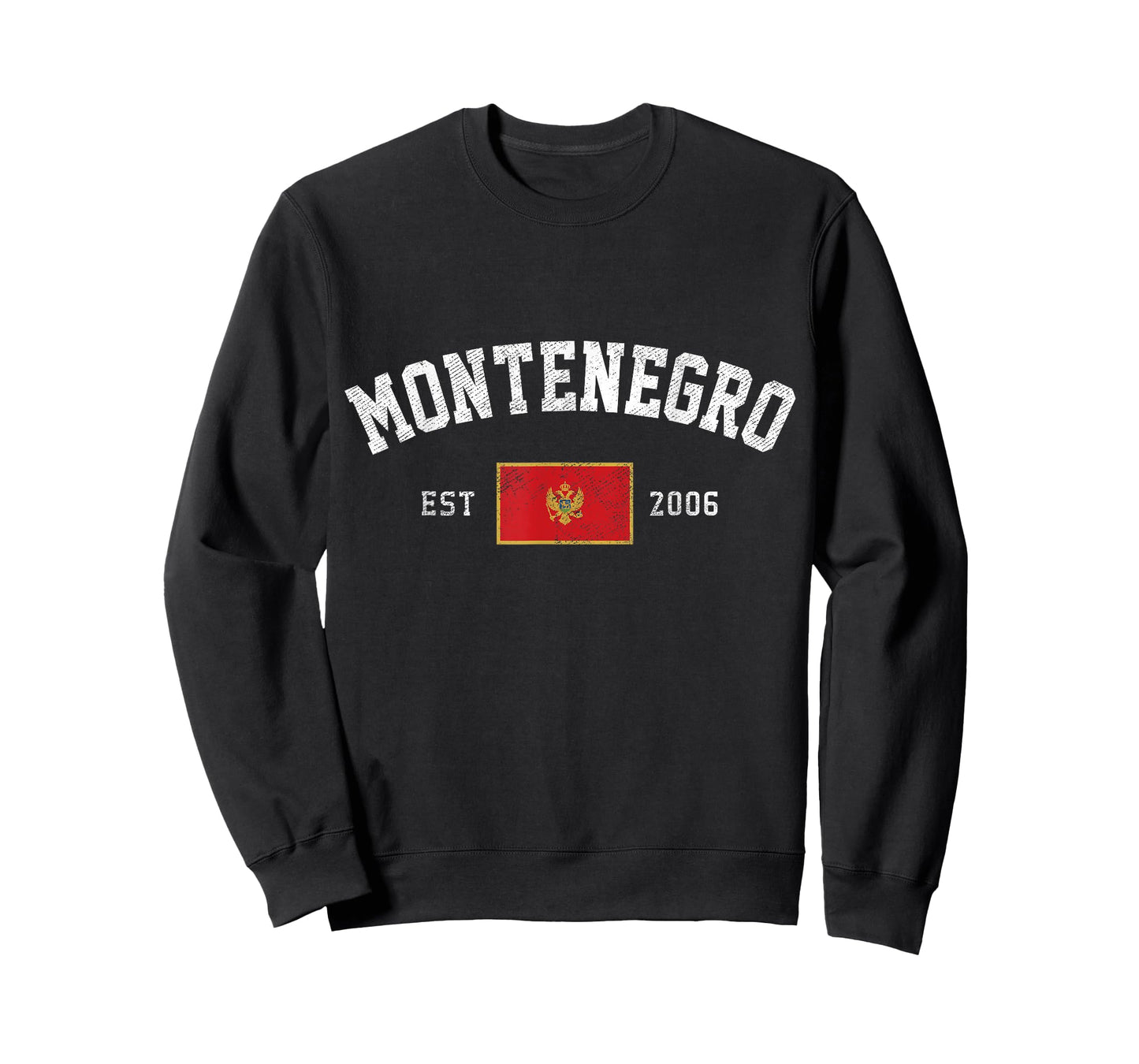 Montenegro Est. 2006 Montenegrin Flag Independence Day T-Shirt
