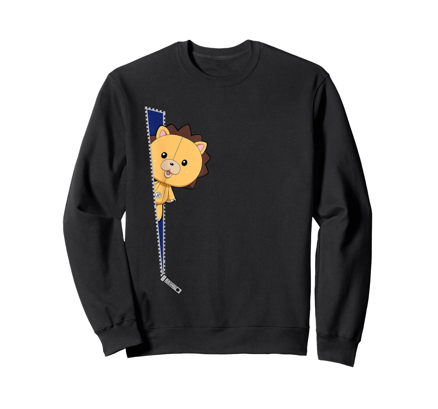Bleach Kon Stuffed Icon with Zipper Anime T-Shirt