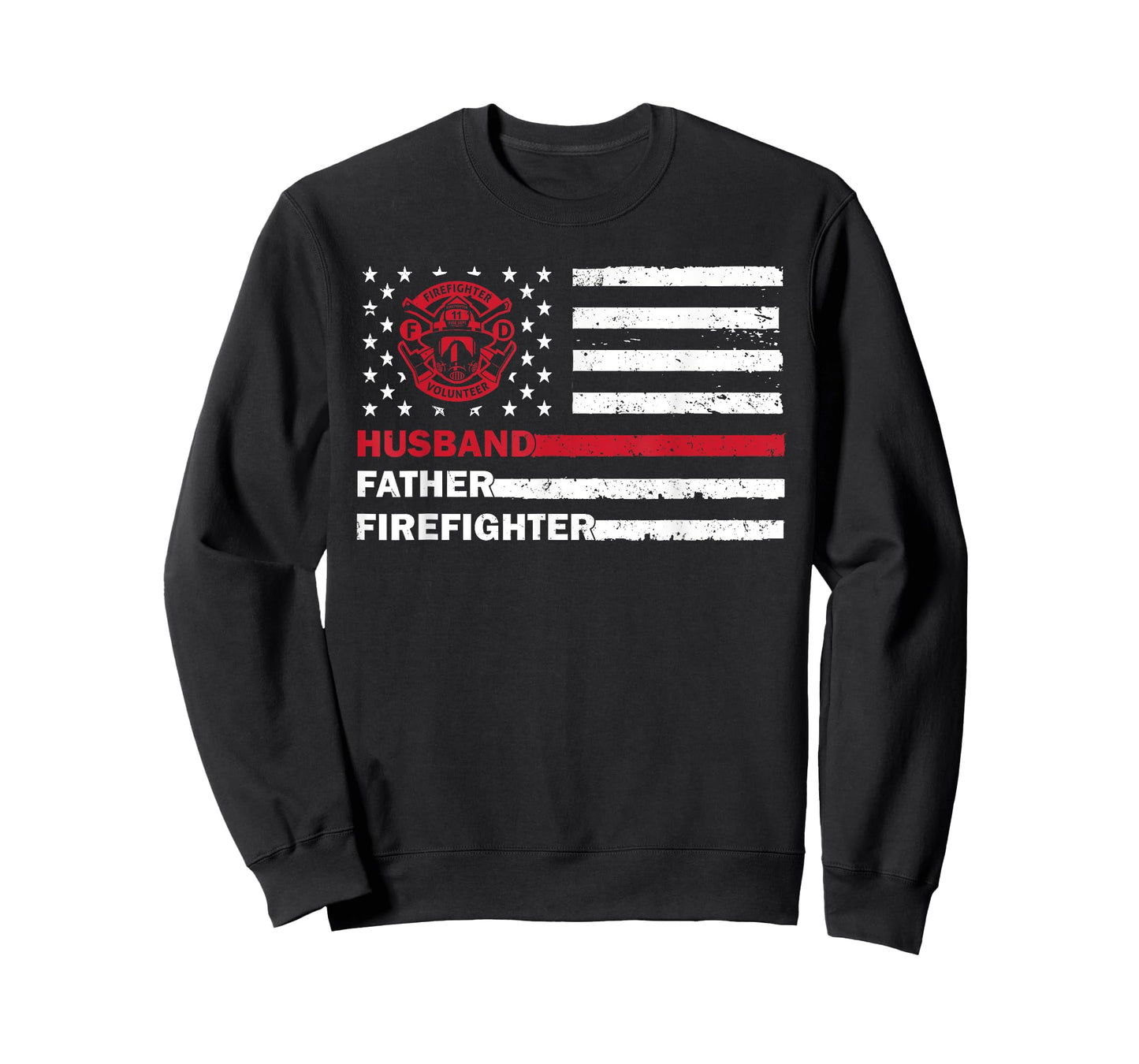 Cool Firefighter Art For Husband Father Fireman Firefighter T-Shirt