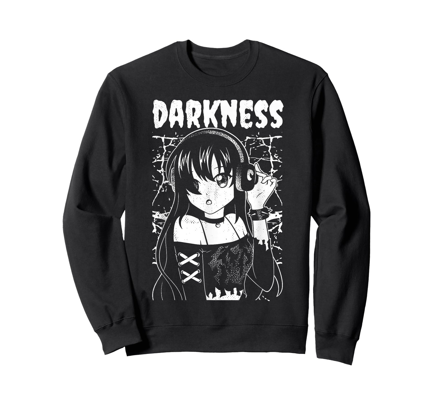 Anime woman. Goth. darkness. goth woman T-Shirt