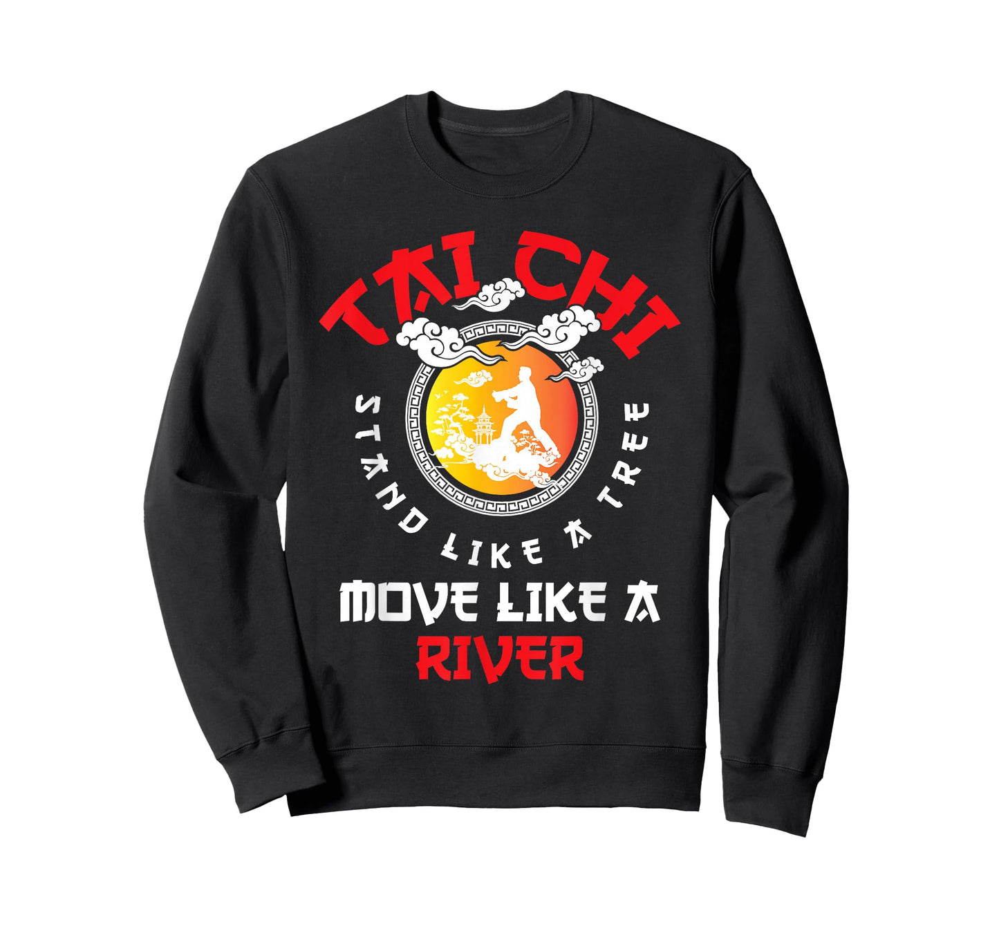 Tai Chi Stand Like A Tree - Mind Body Spiritual Meditation T-Shirt