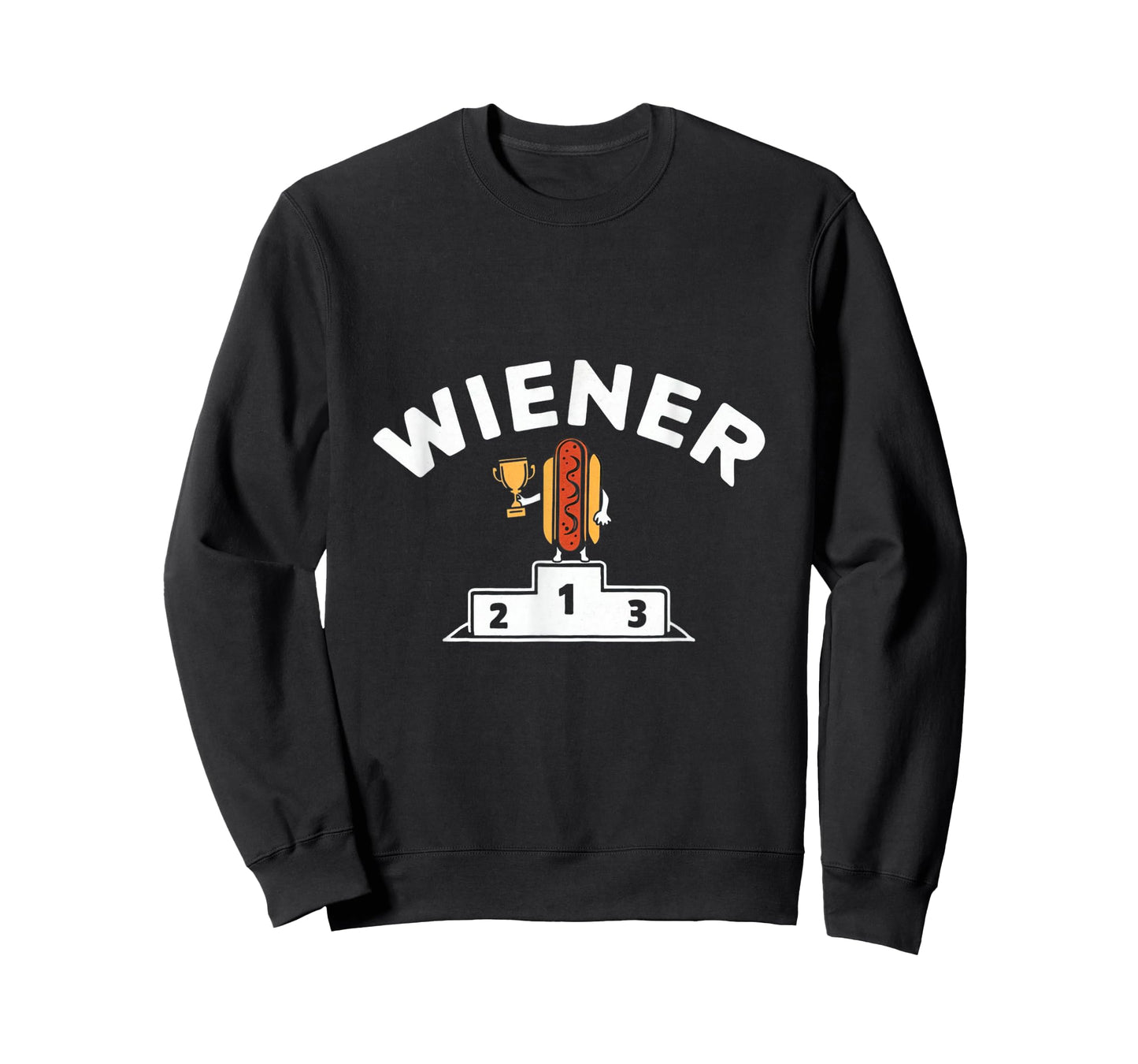 Wiener Winner Hot Dog Trophy T-Shirt