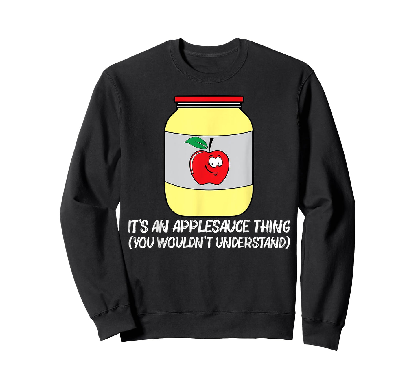 Cool Applesauce For Men Women Sweetened Apple Sauce Food Jar T-Shirt