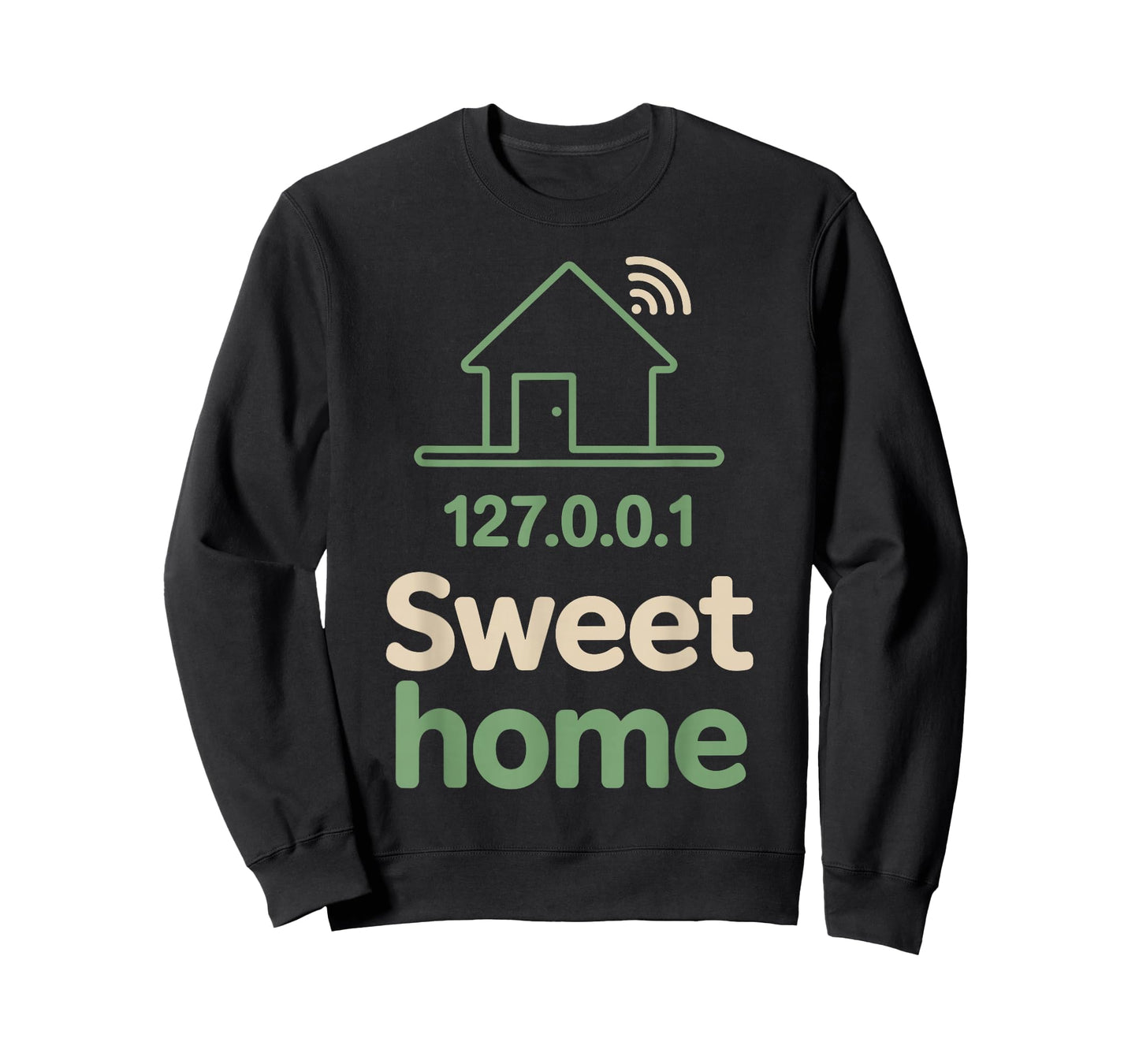 127.0.0.1 Sweet Home Funny Programmer, T-Shirt