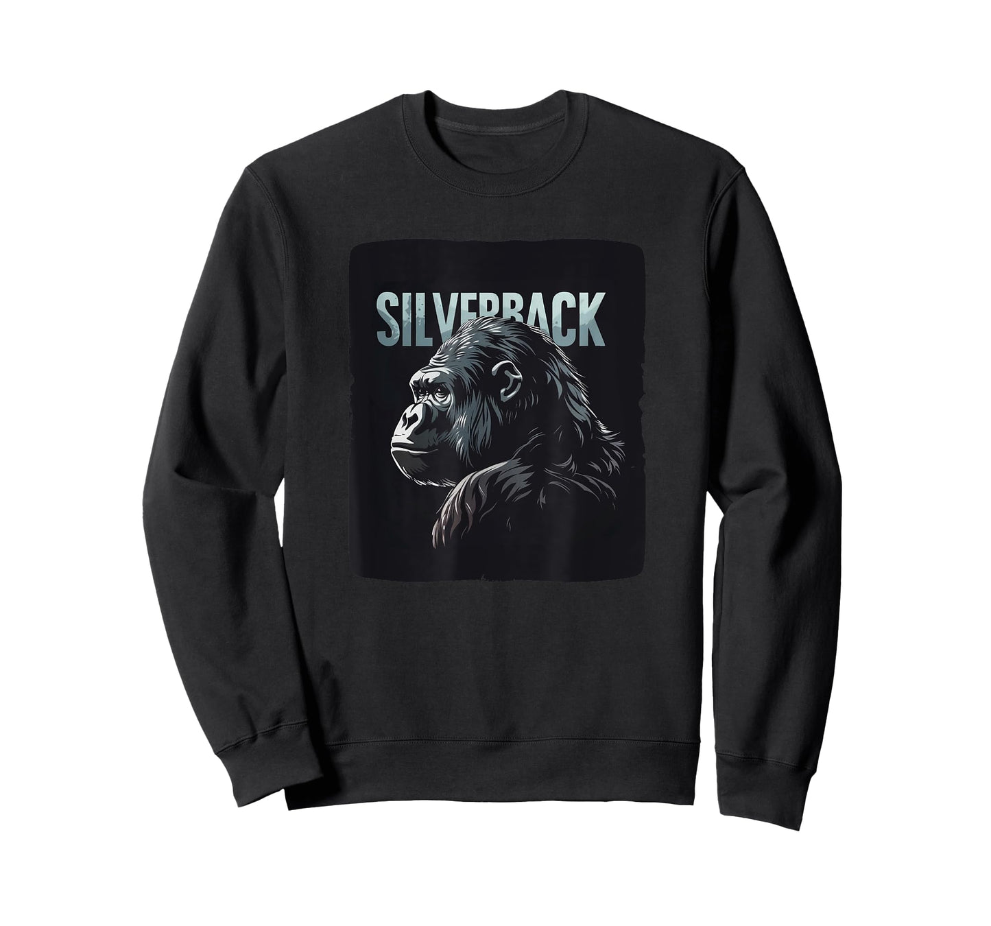 Strength in the Wild with Silverback Monkey Graphic T-Shirt