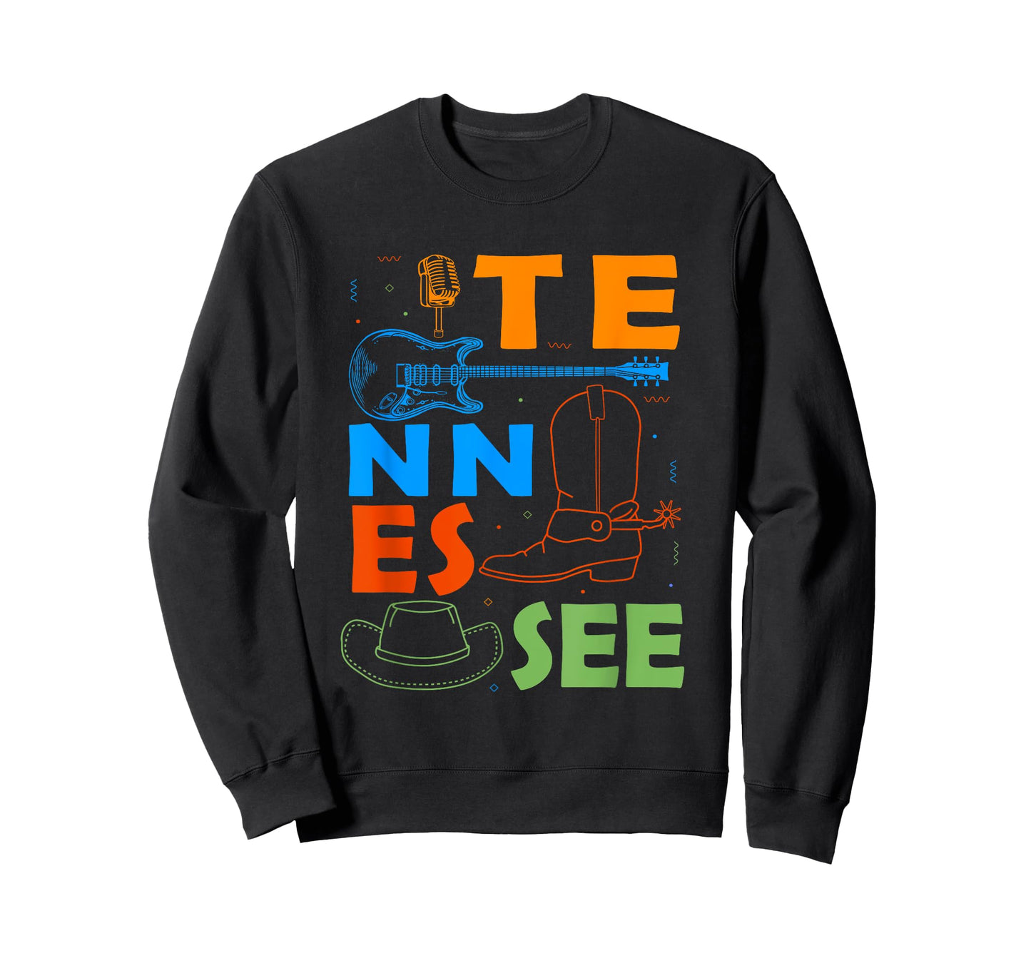 Tennessee Country Music Lover Souvenir Men Tennessee T-Shirt